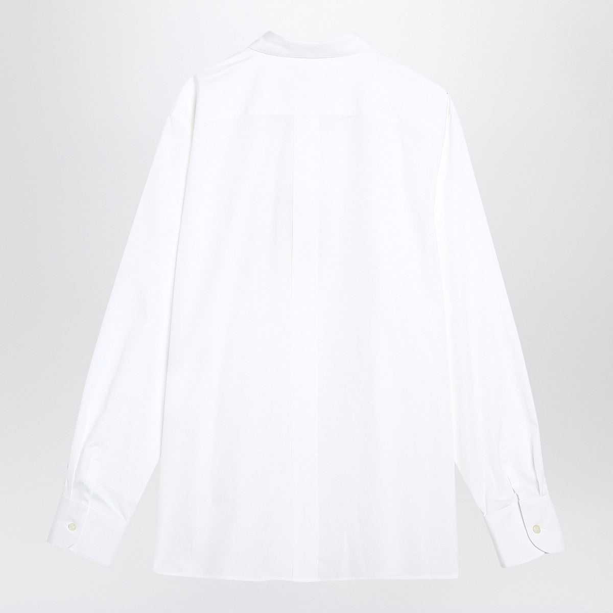 Saint Laurent White Cassandre shirt in cotton Saint Laurent