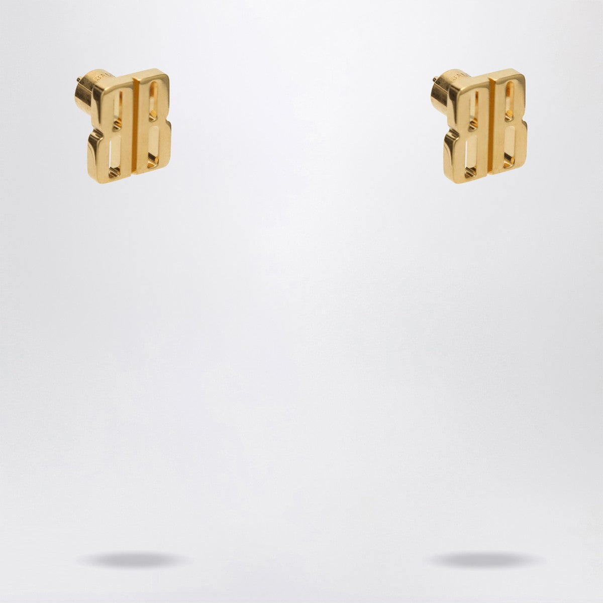Balenciaga Nano XS gold Stud Earrings Balenciaga