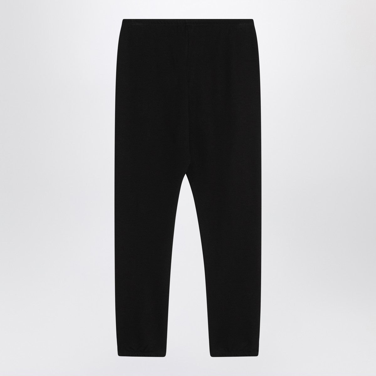 The Row Teo black cotton and cashmere trousers The Row