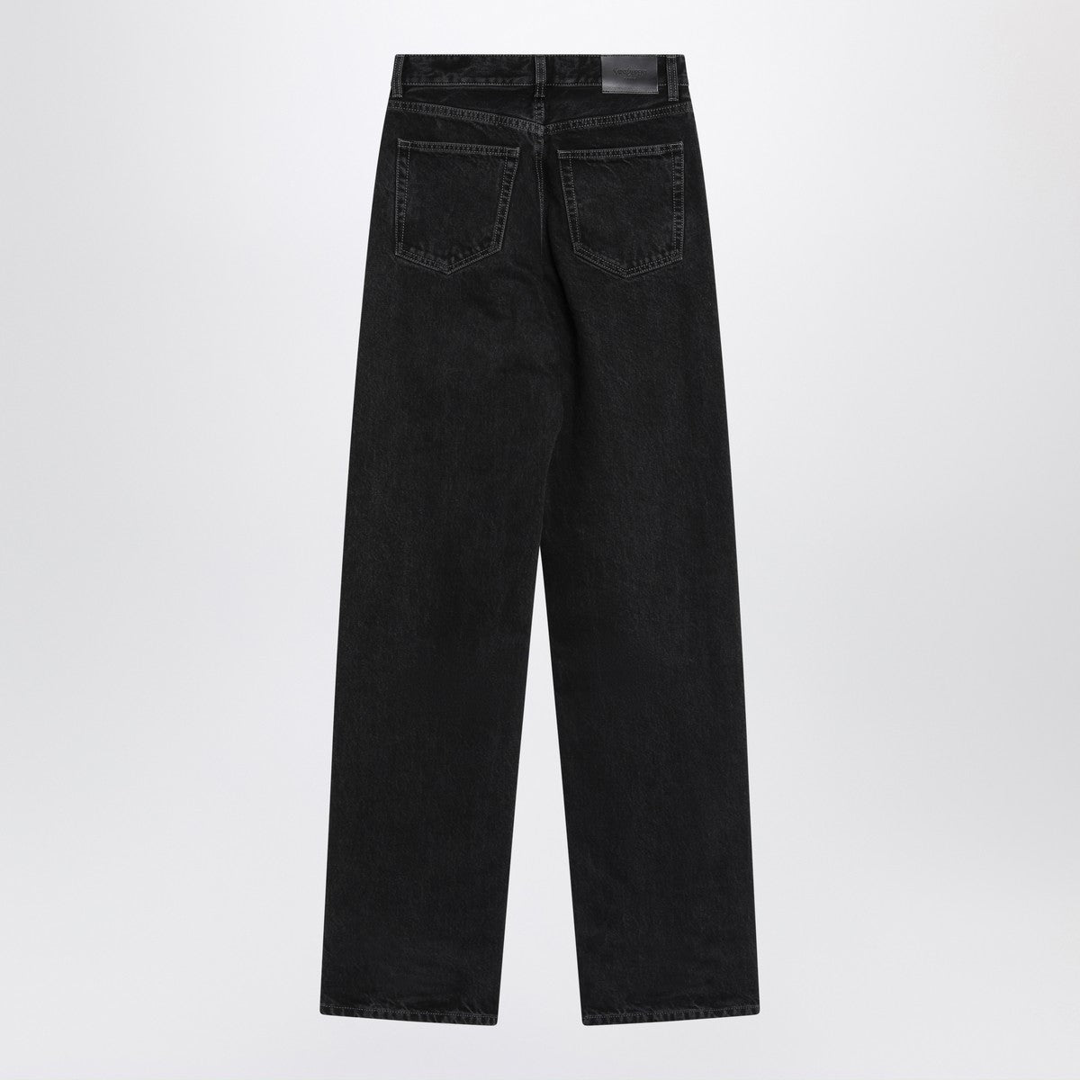 Saint Laurent Black jeans with V-waist