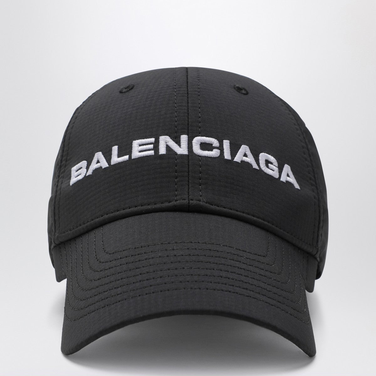 Balenciaga Black/white logo baseball cap Balenciaga