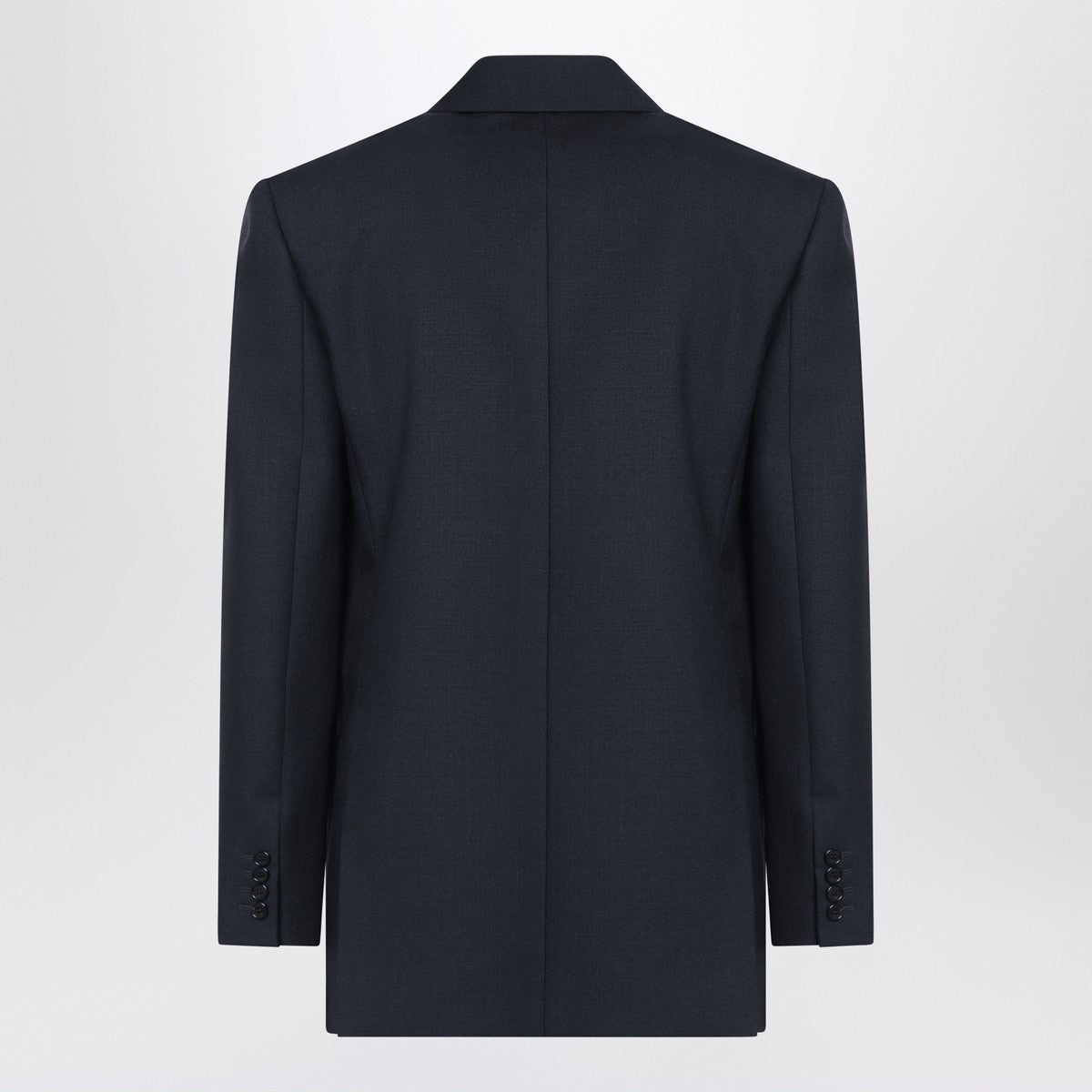 Saint Laurent Double-breasted navy blue wool jacket Saint Laurent