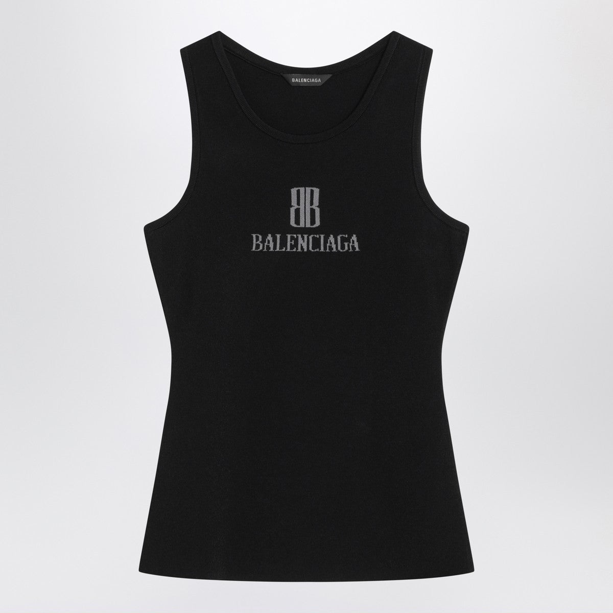 Balenciaga Black Nano BB tank top Balenciaga