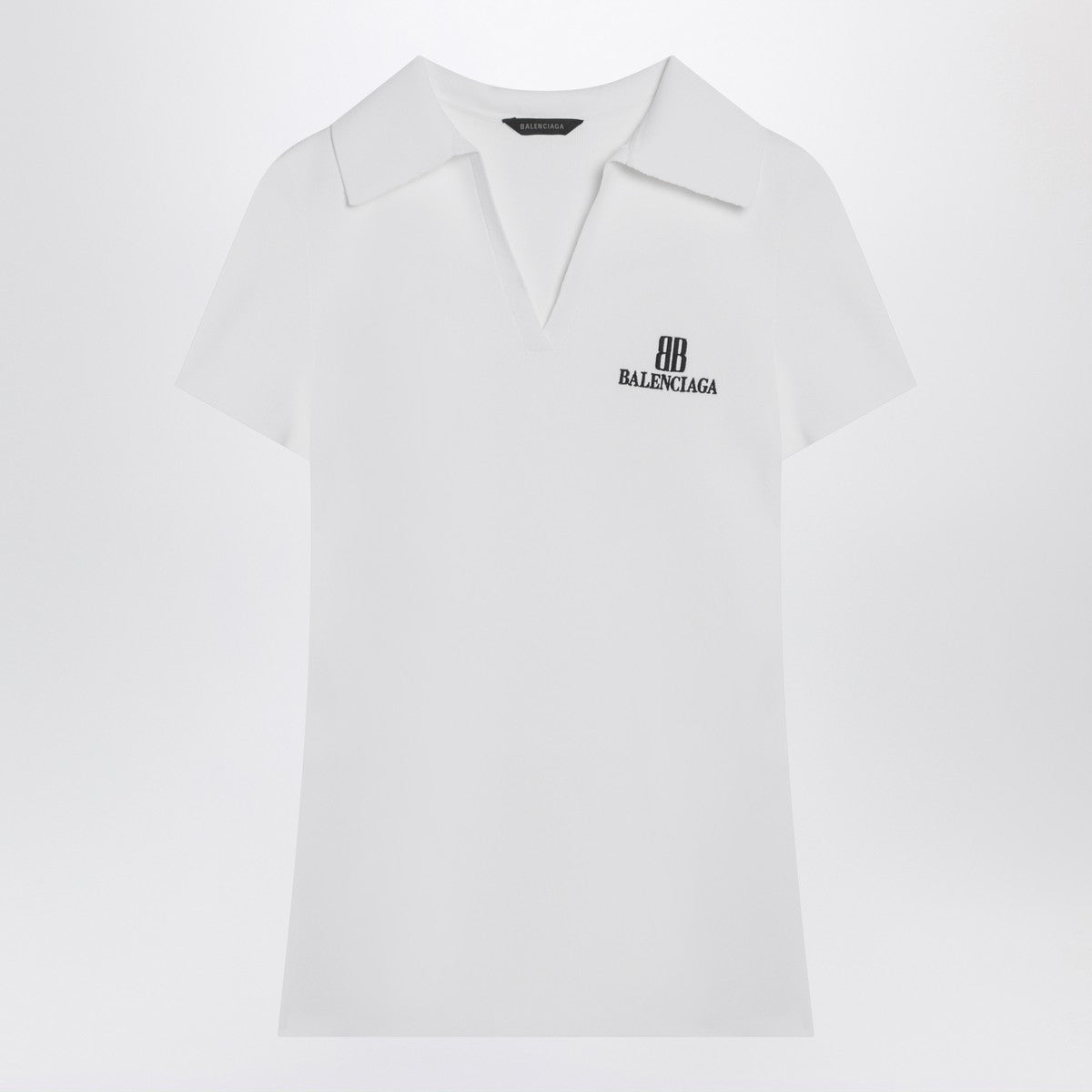Balenciaga White short-sleeve Nano BB tank top Balenciaga