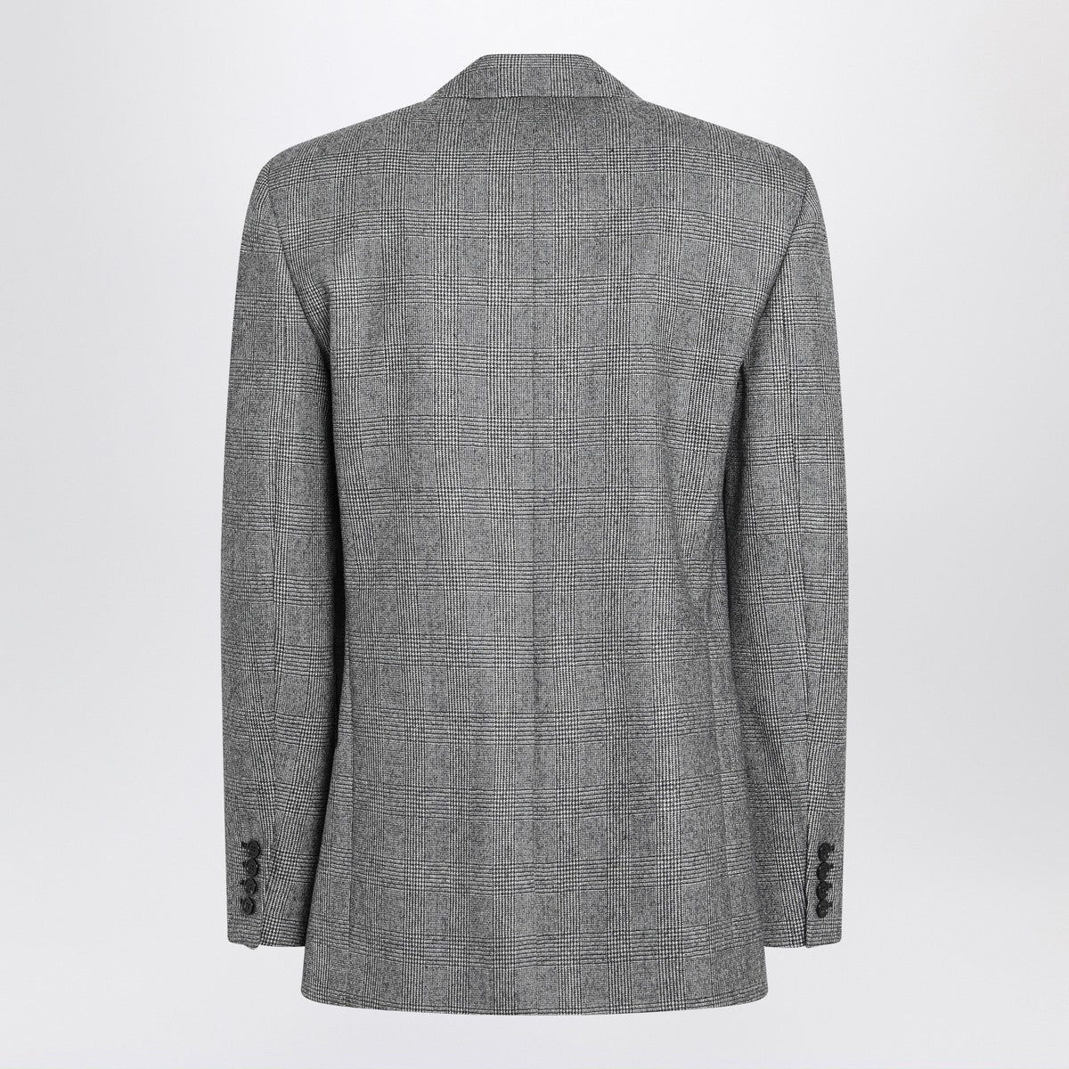 Saint Laurent Gray jacket in Prince of Wales check Saint Laurent