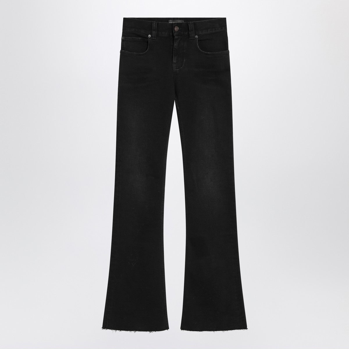 Balenciaga Black Bootcut Slim Fit denim trousers Balenciaga