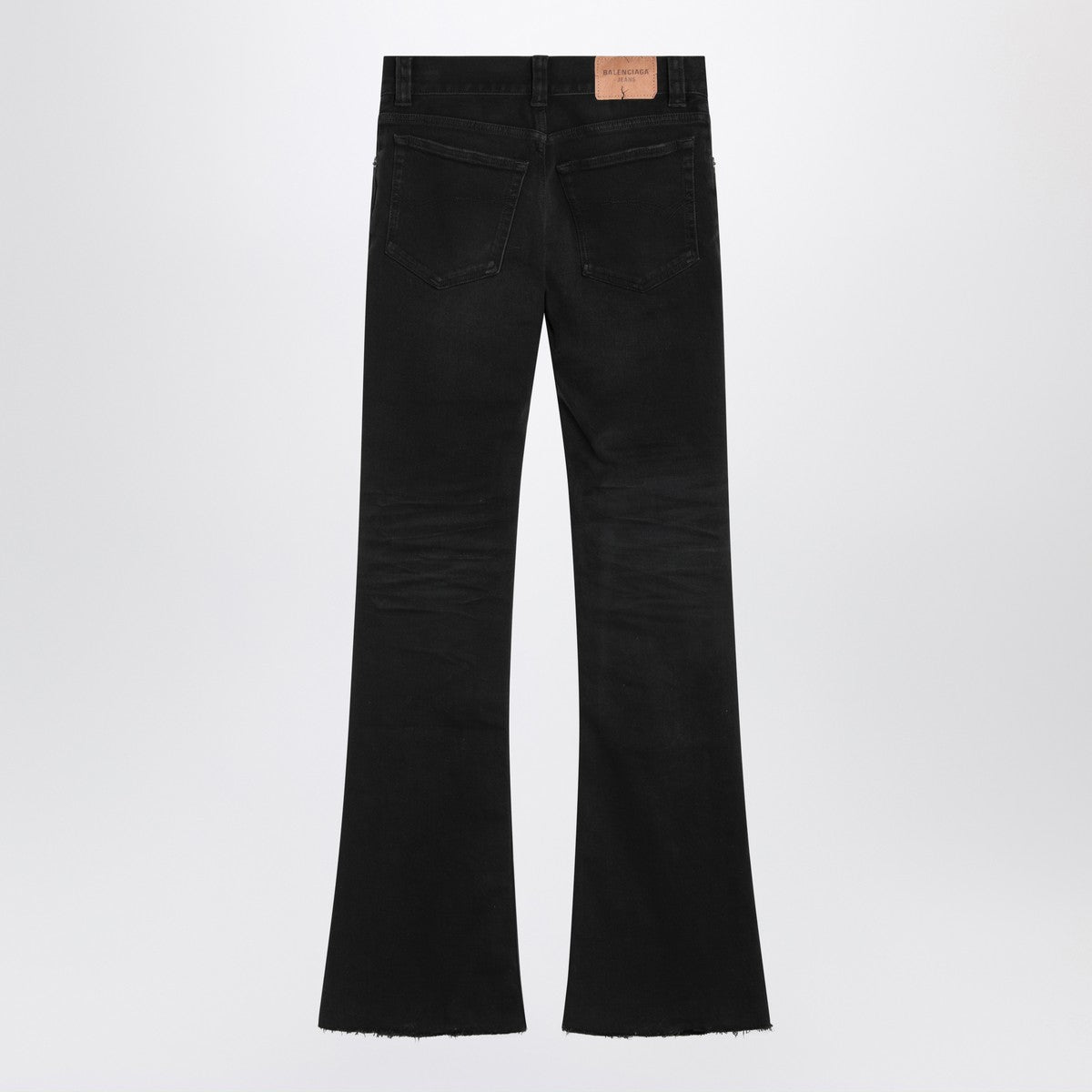 Balenciaga Black Bootcut Slim Fit denim trousers Balenciaga
