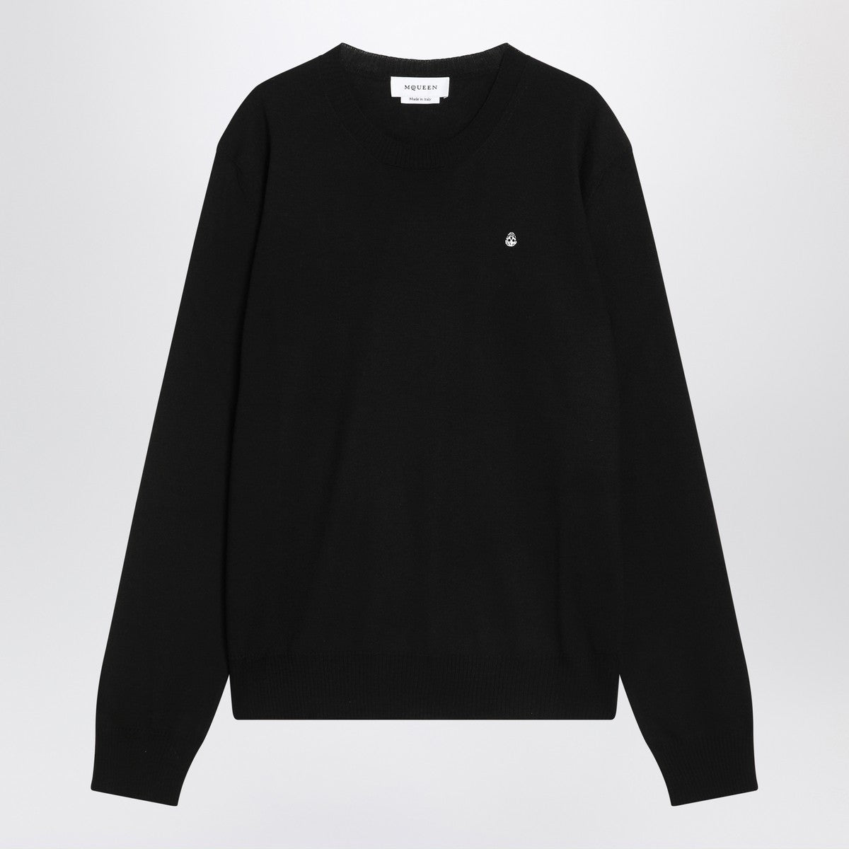 Alexander McQueen Sweater black in wool Alexander Mcqueen