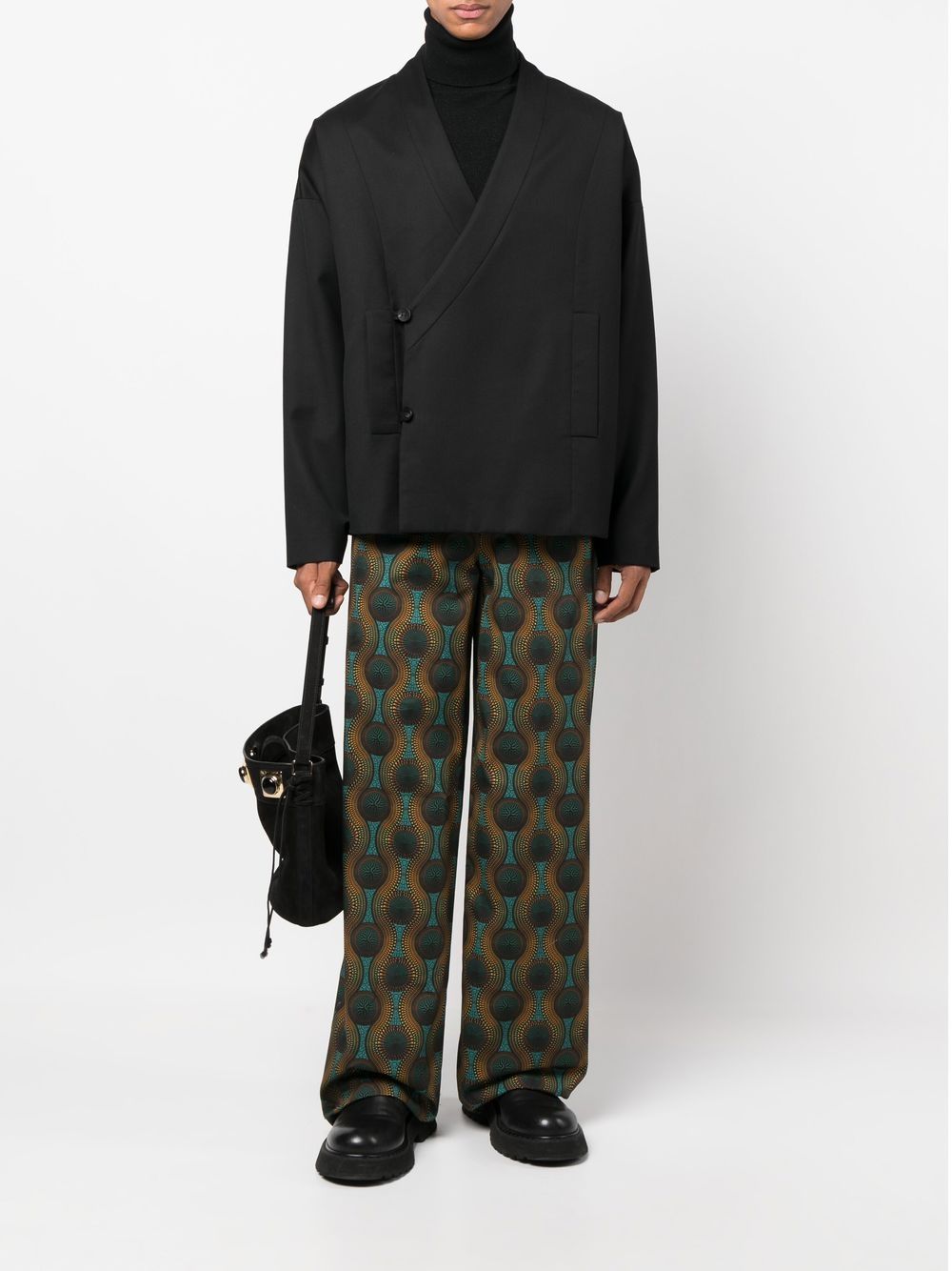 OZWALD BOATENG Trousers Orange Ozwald Boateng
