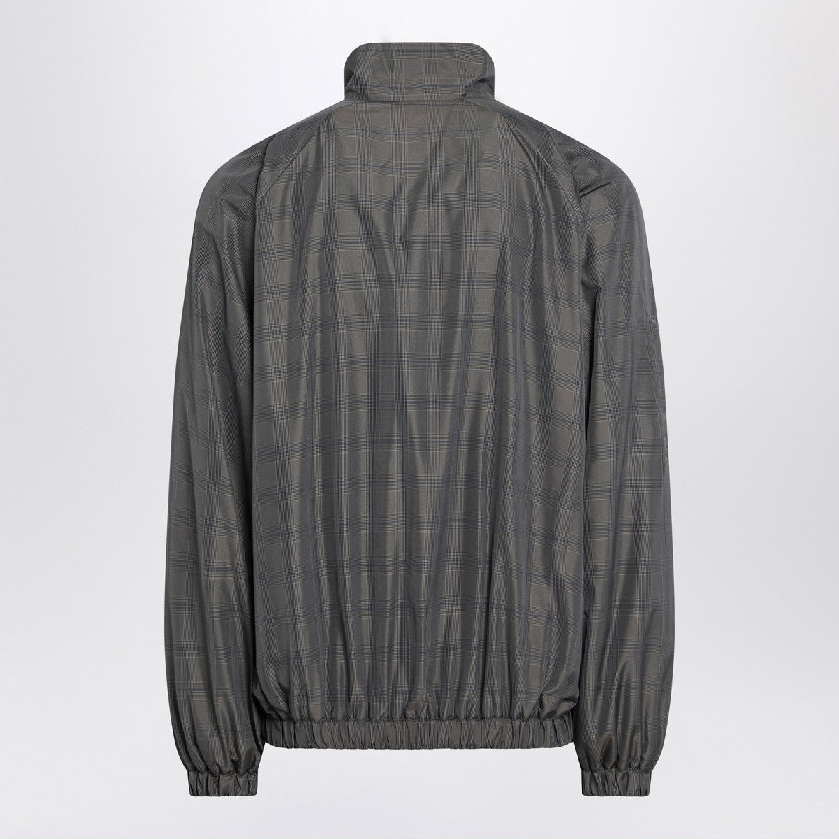 Balenciaga Grey/blue nylon zip-up jacket Balenciaga