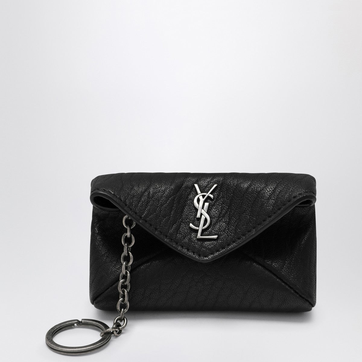 Saint Laurent Keychain case Envelope Cassandre black Saint Laurent