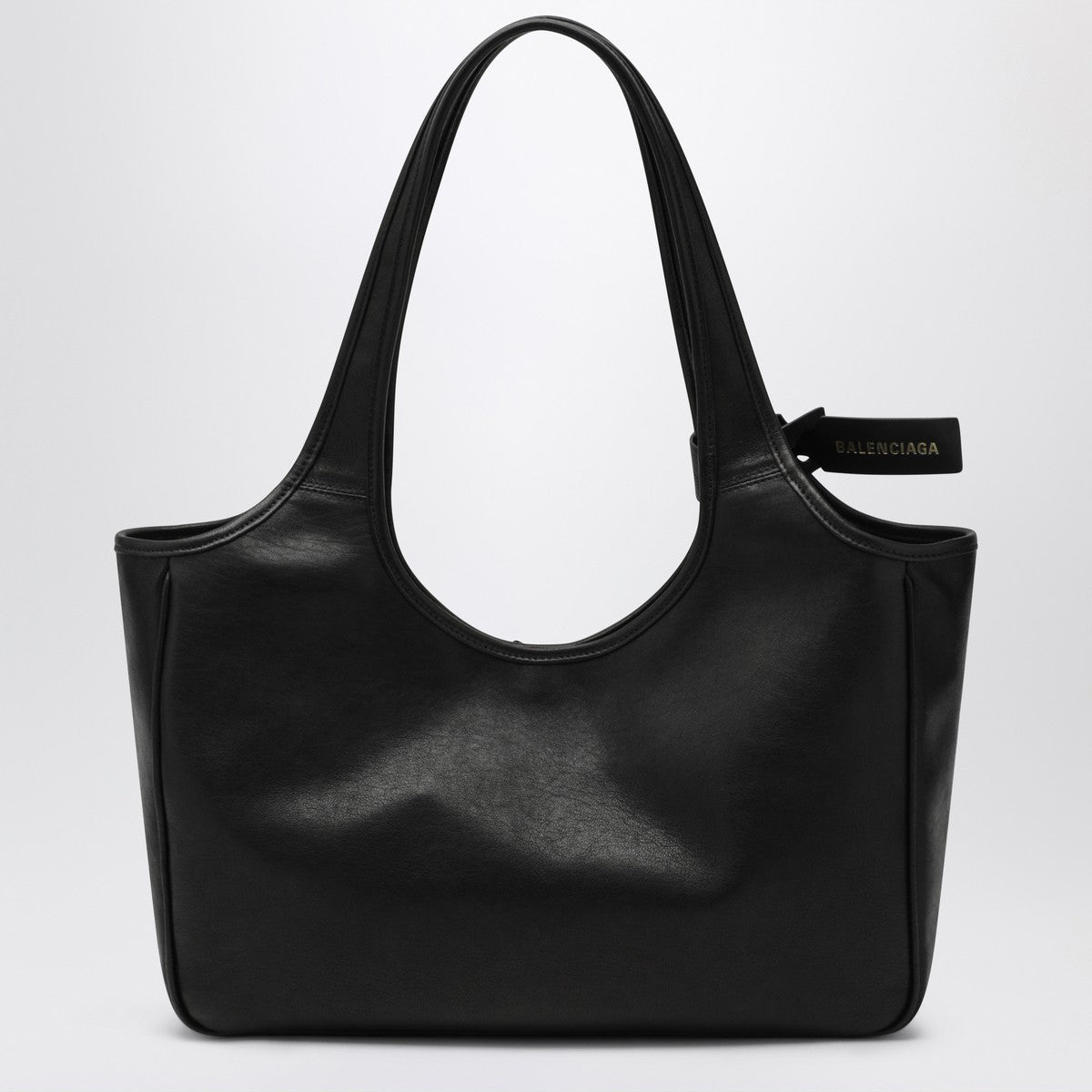 Balenciaga Laundrette East-West black leather tote bag Balenciaga