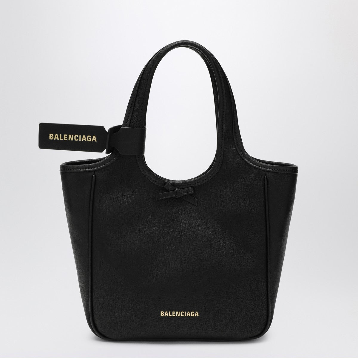 Balenciaga Black Laundrette leather bag Balenciaga