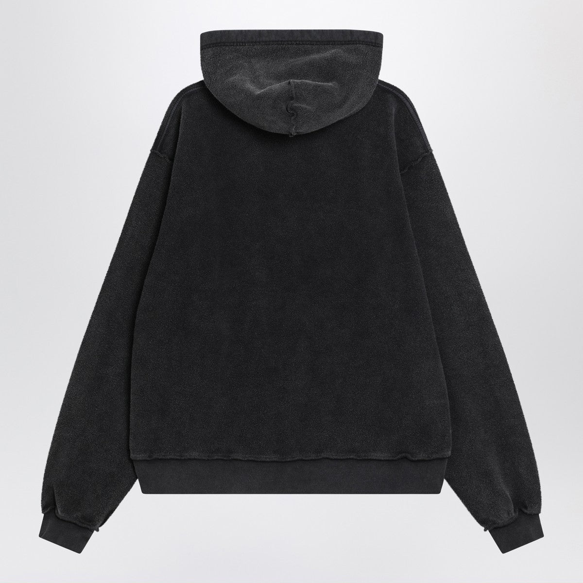 Balenciaga Faded black 3B Sports Icon hooded sweatshirt