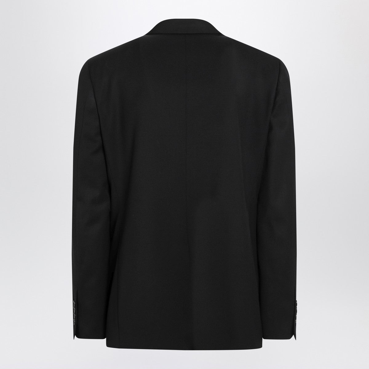 Balenciaga Black single-breasted wool jacket Balenciaga