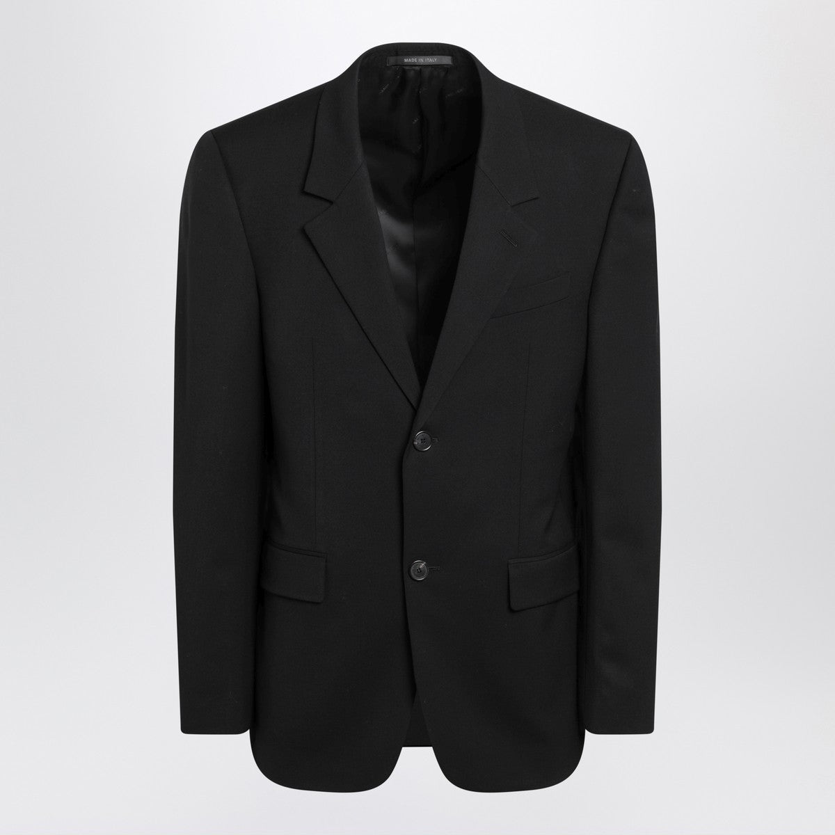 Balenciaga Single-breasted black wool jacket Balenciaga