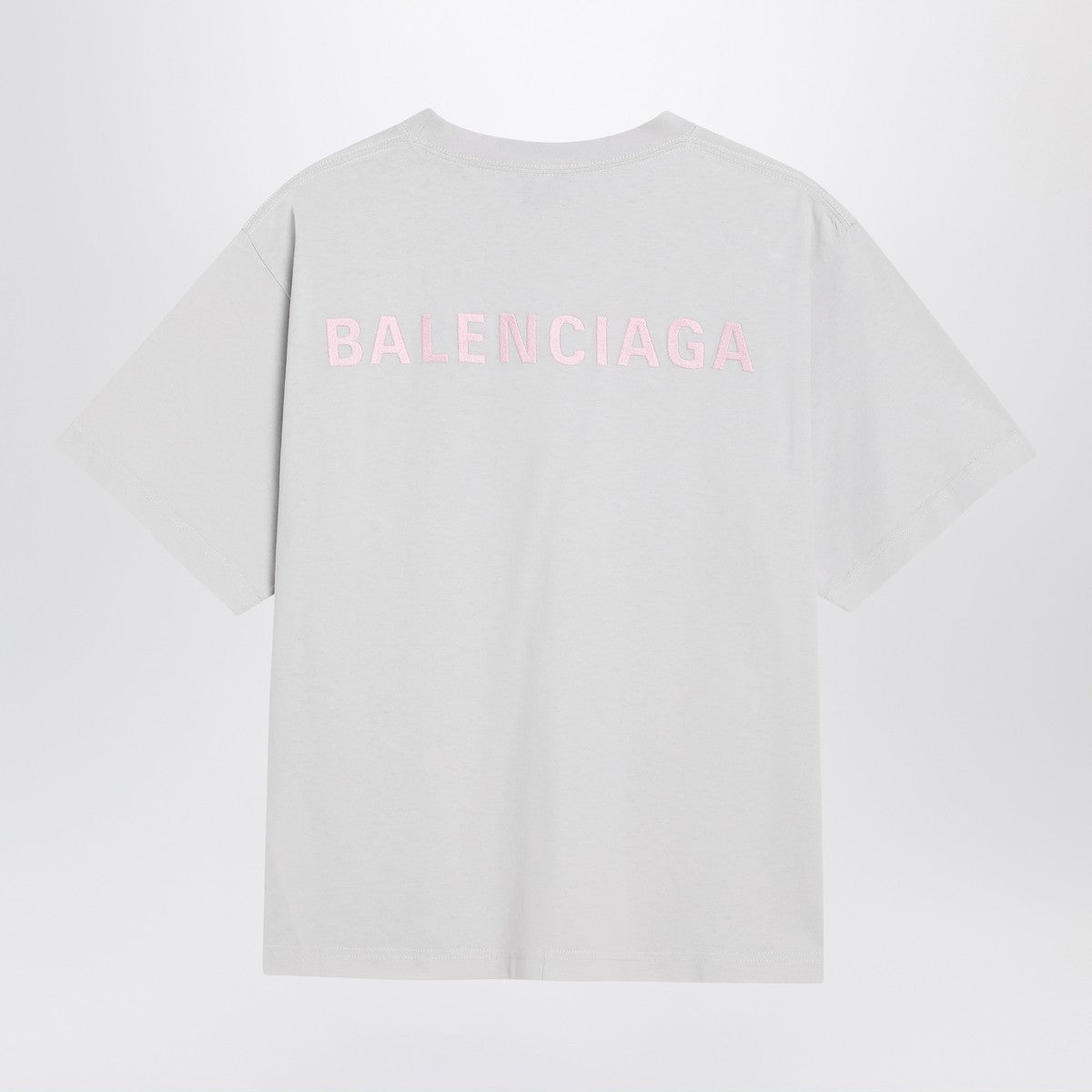 White Balenciaga Back Medium Fit T-shirt Balenciaga