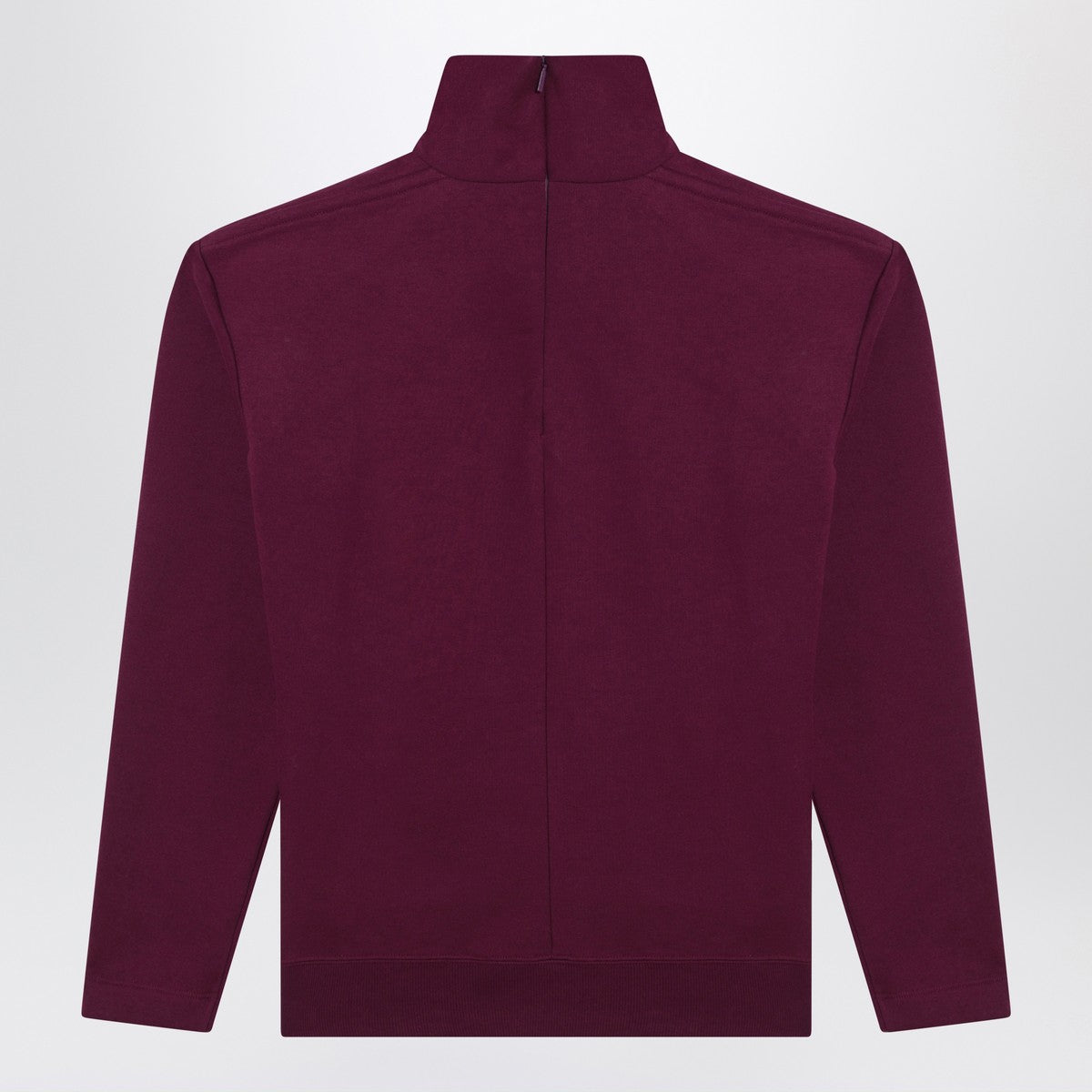 Saint Laurent Boxy purple cotton sweater Saint Laurent