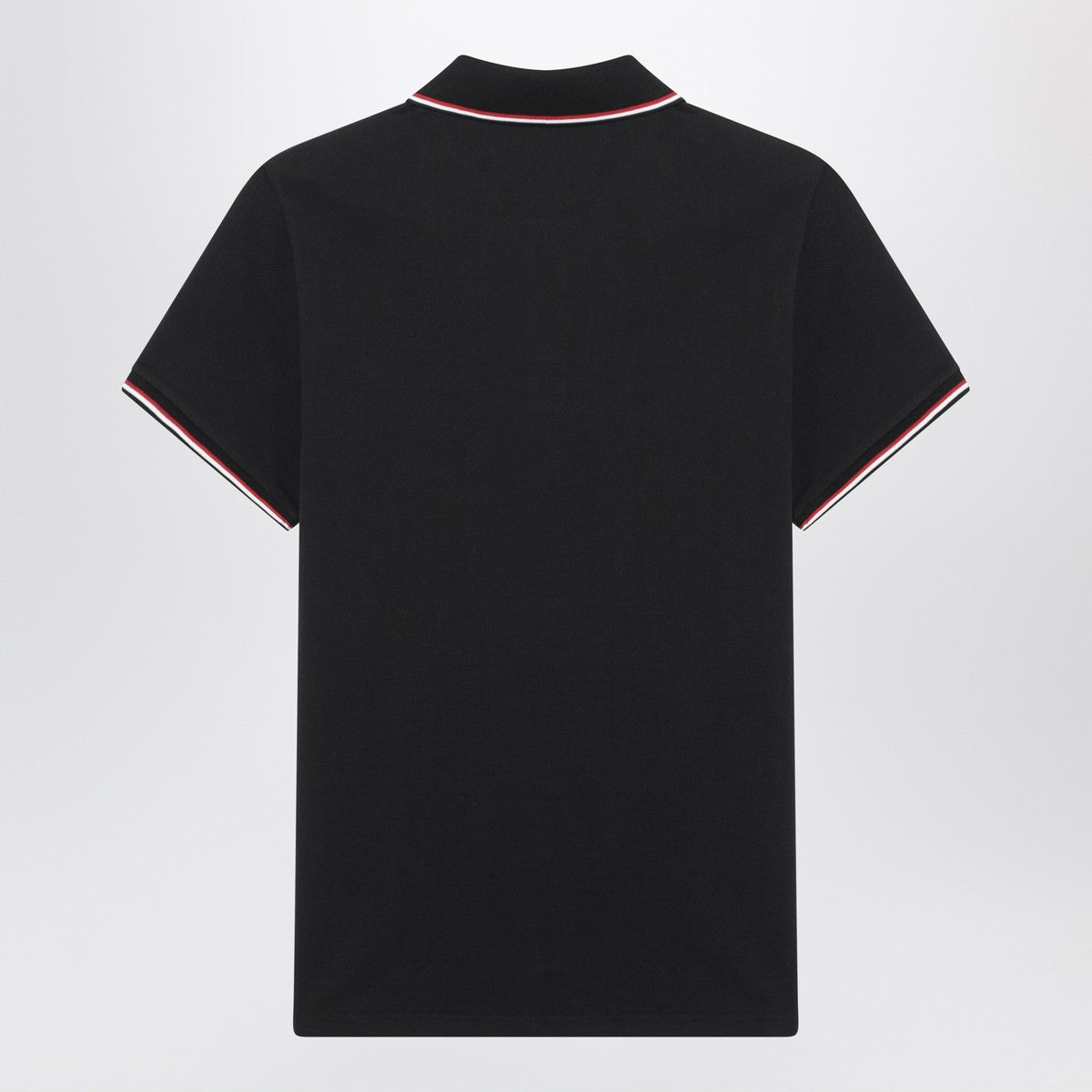 Moncler Blue short-sleeve polo shirt Moncler