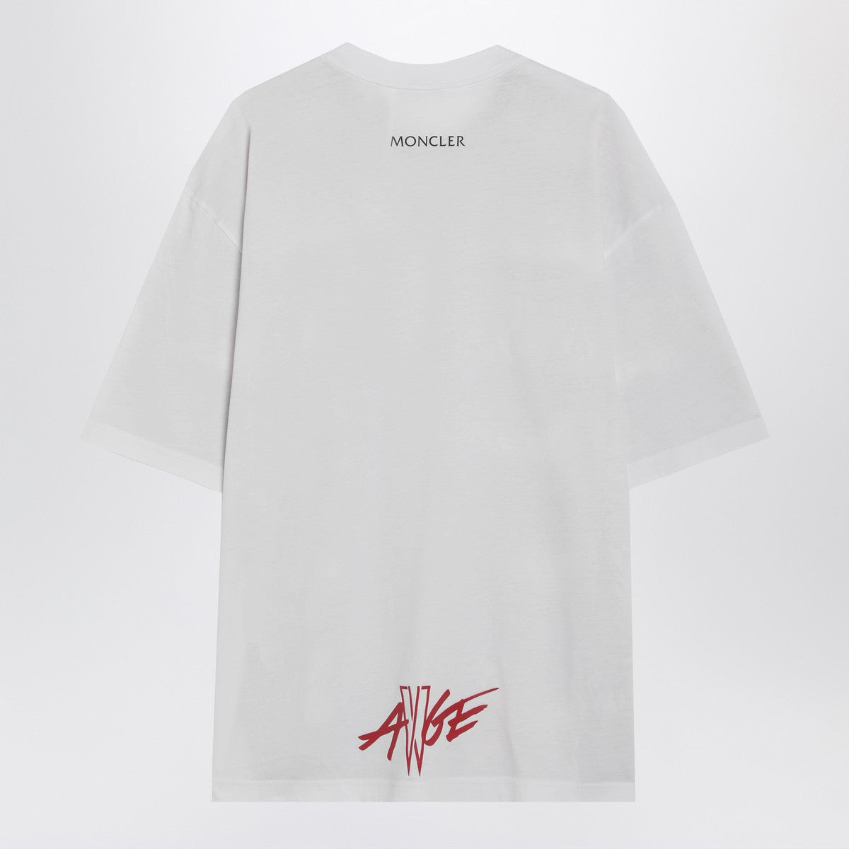 Moncler X A$AP Rocky Red cotton T-shirt with digital print Moncler X A$AP Rocky