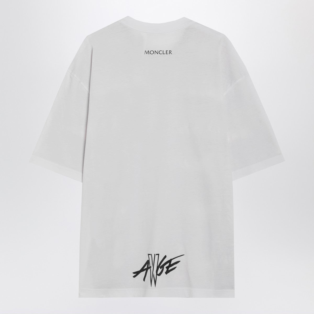 Moncler X A$AP Rocky Black cotton T-shirt with digital print Moncler X A$AP Rocky