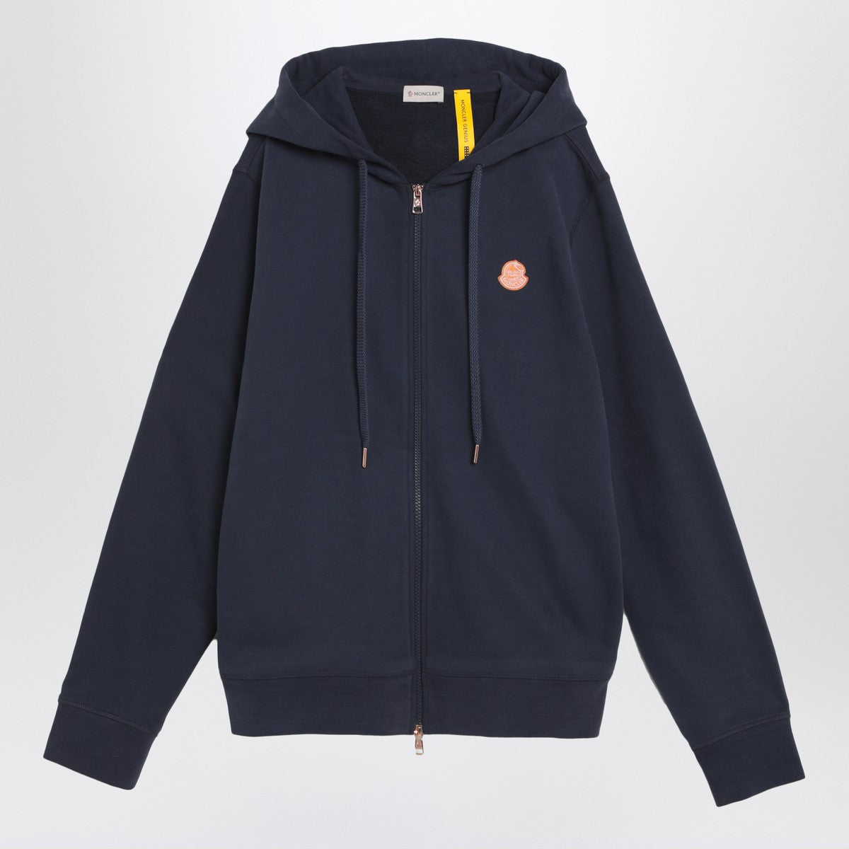 Moncler Genius Blue zip-up cotton sweatshirt Moncler Genius