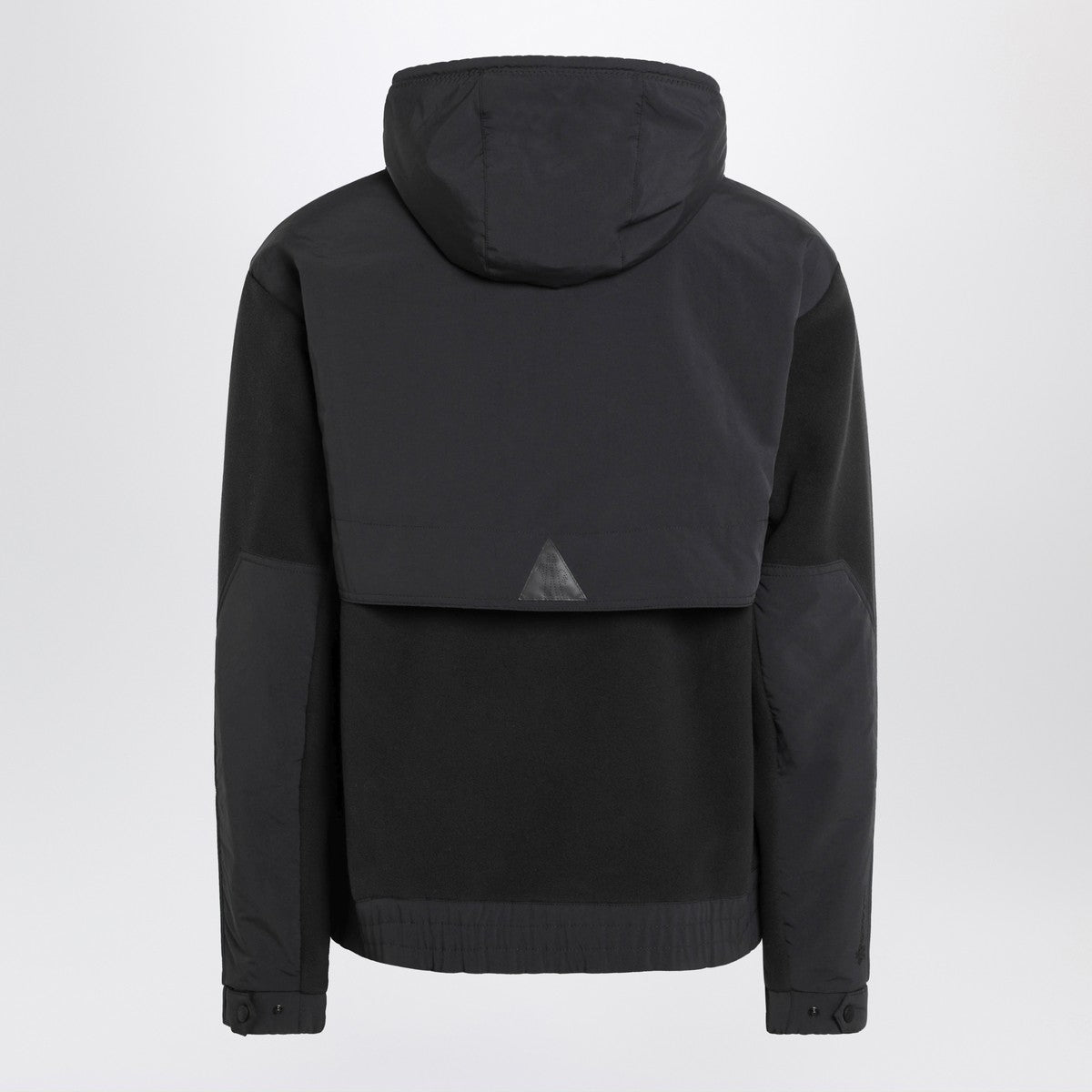 Moncler Grenoble Black Polartec hooded zip sweatshirt Moncler Grenoble