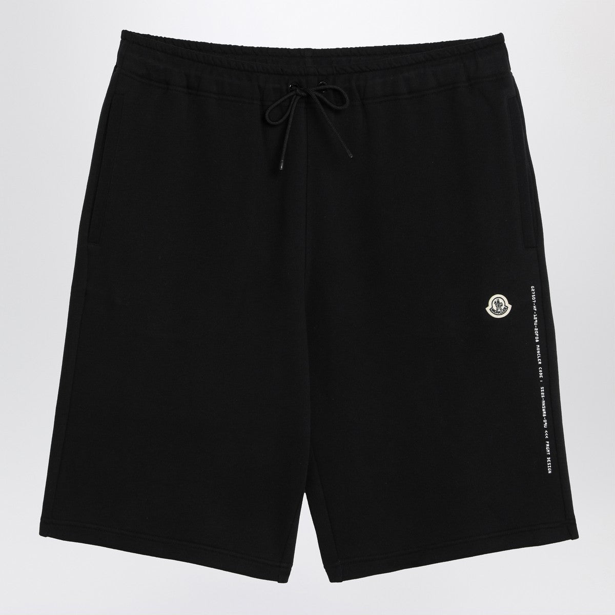 Moncler X FRGMT Black shorts in cotton Moncler X FRGMT
