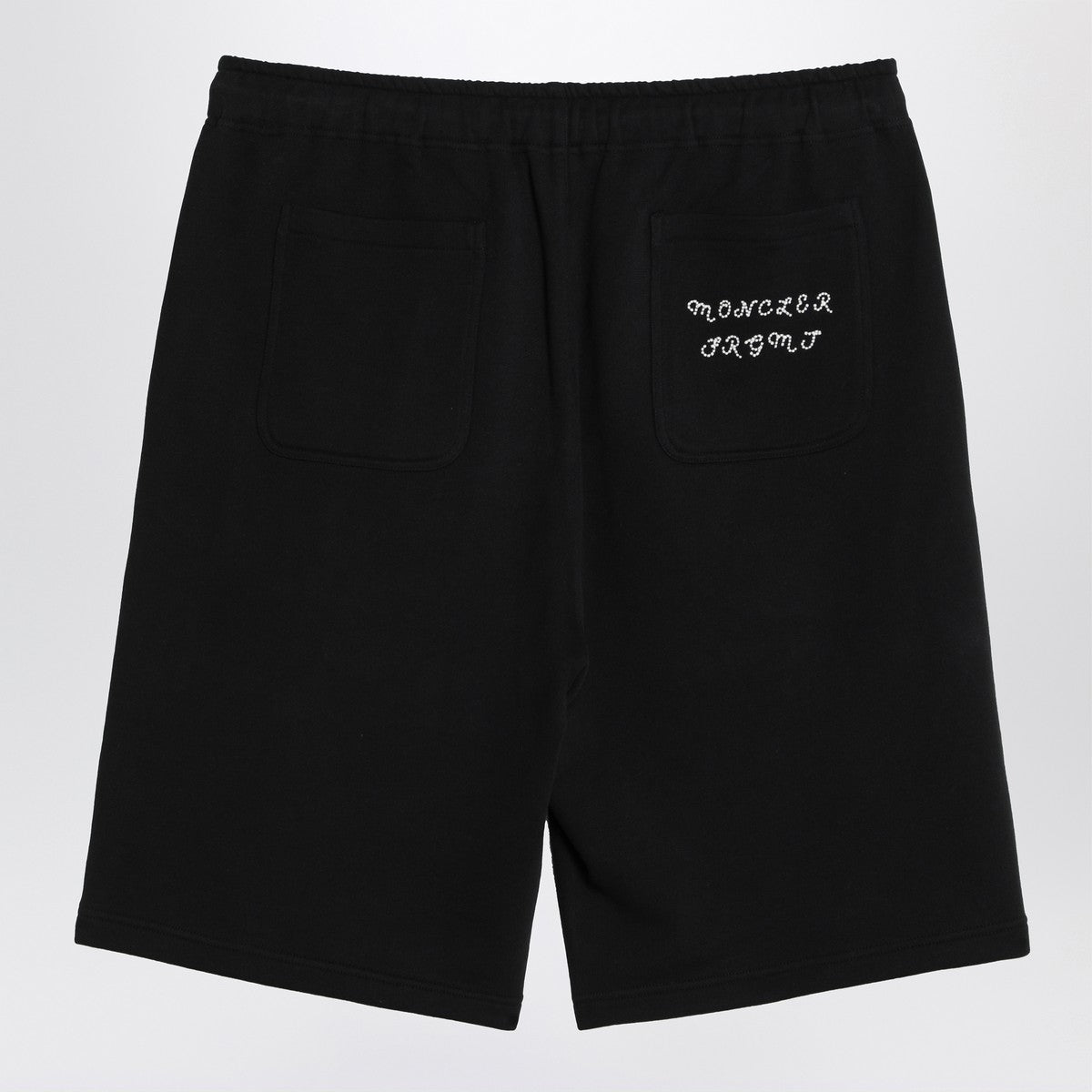 Moncler X FRGMT Black shorts in cotton Moncler X FRGMT