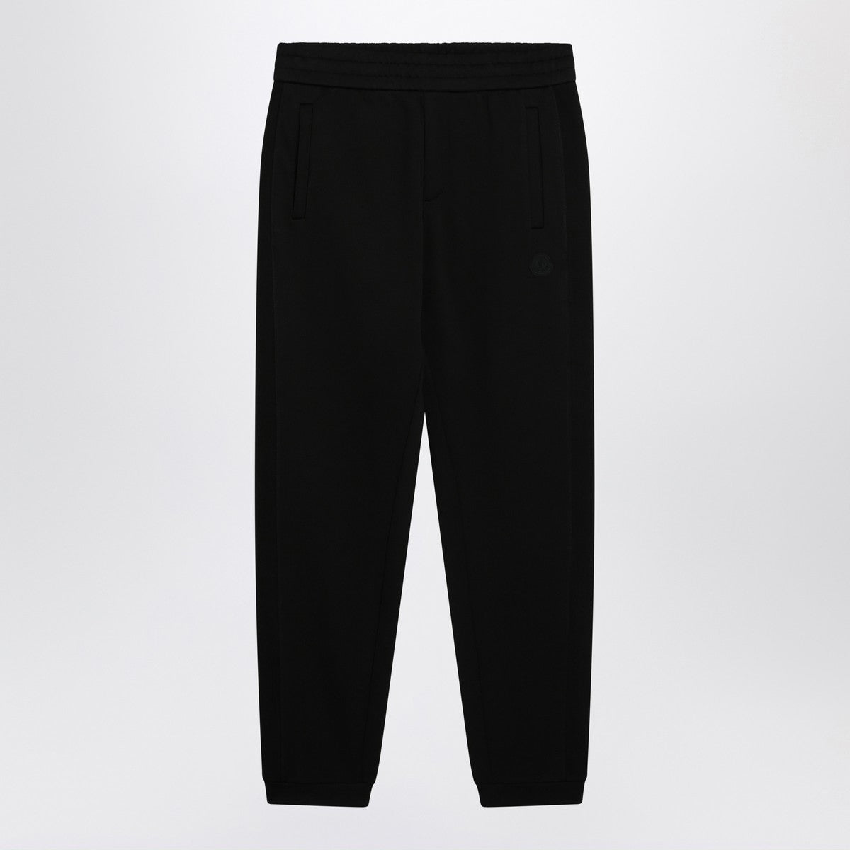 Moncler Black cotton jogging pants Moncler