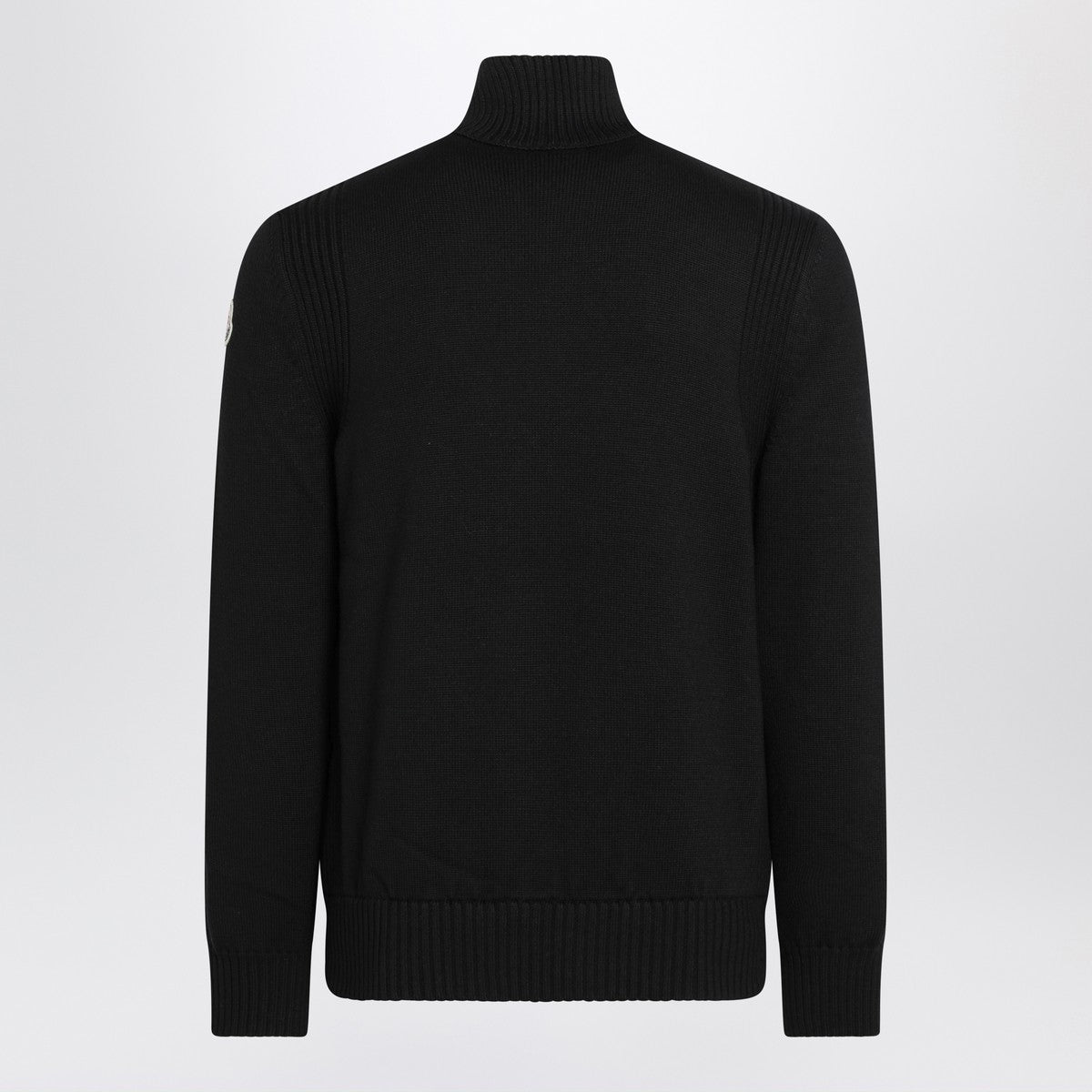 Moncler Black padded zip cardigan Moncler