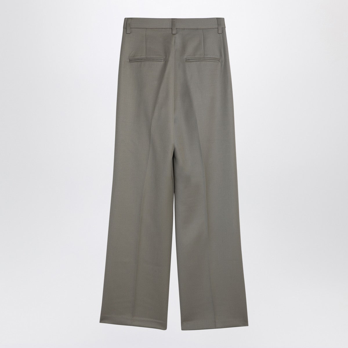 ANINE BING Khaki wool trousers ANINE BING