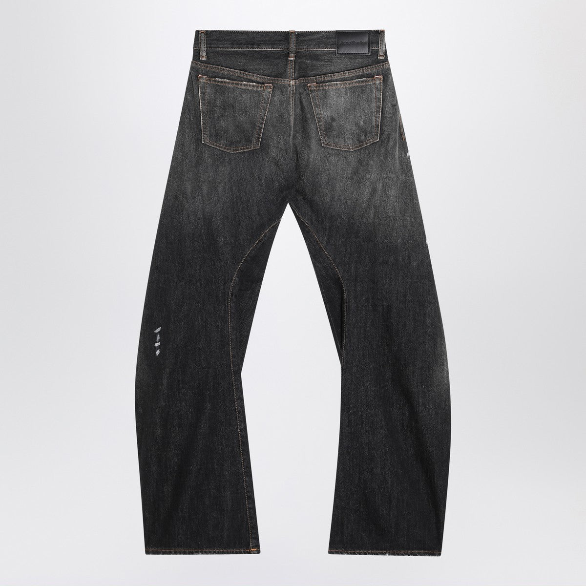Acne Studios Black loose fit Jeans 2006F Acne Studios