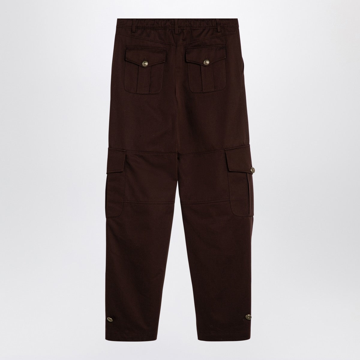 Moschino Brown wide cargo trousers Moschino