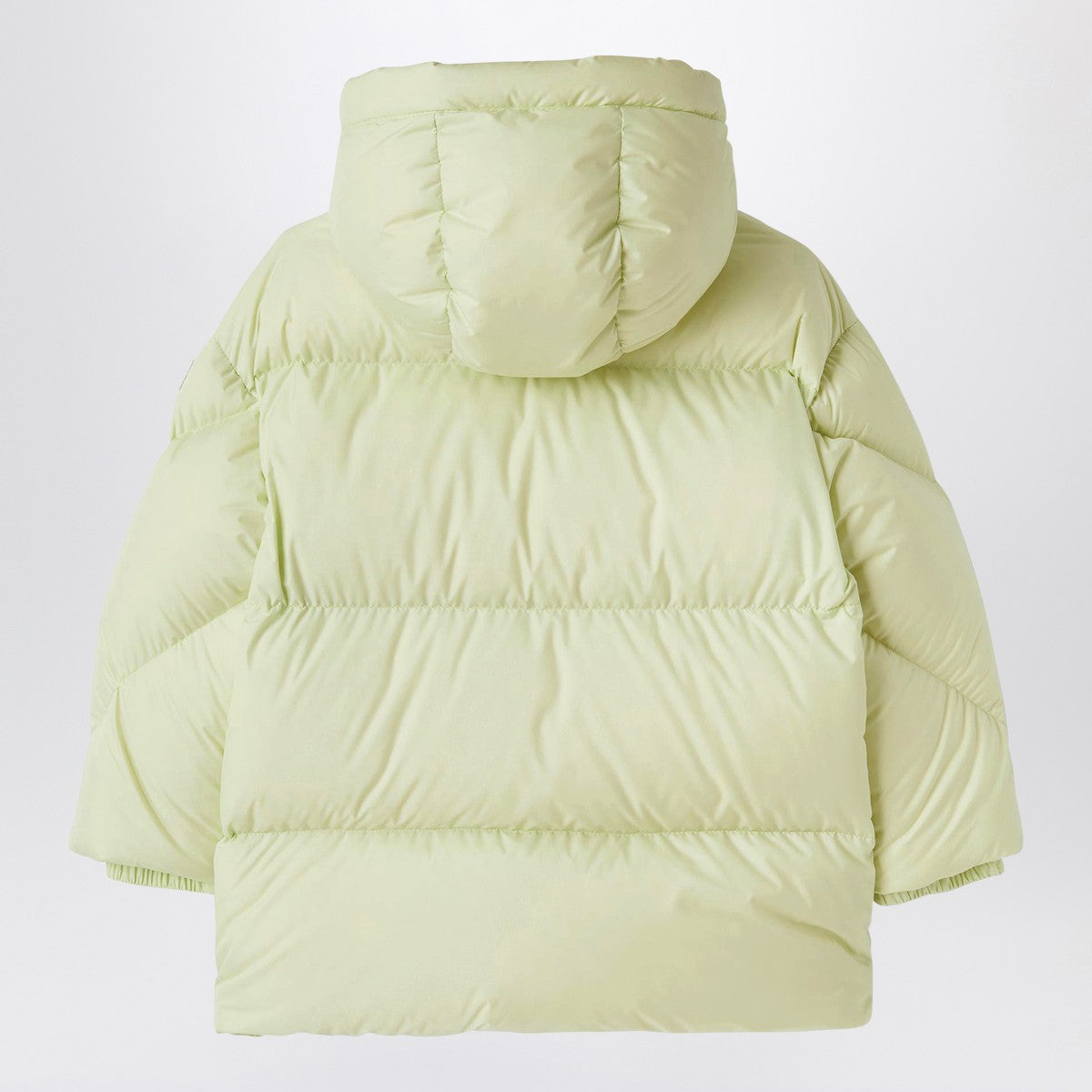 Il Gufo Long down jacket with hood yellow Il Gufo