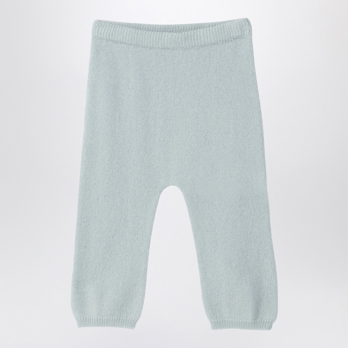 Il Gufo Light green wool leggings Il Gufo