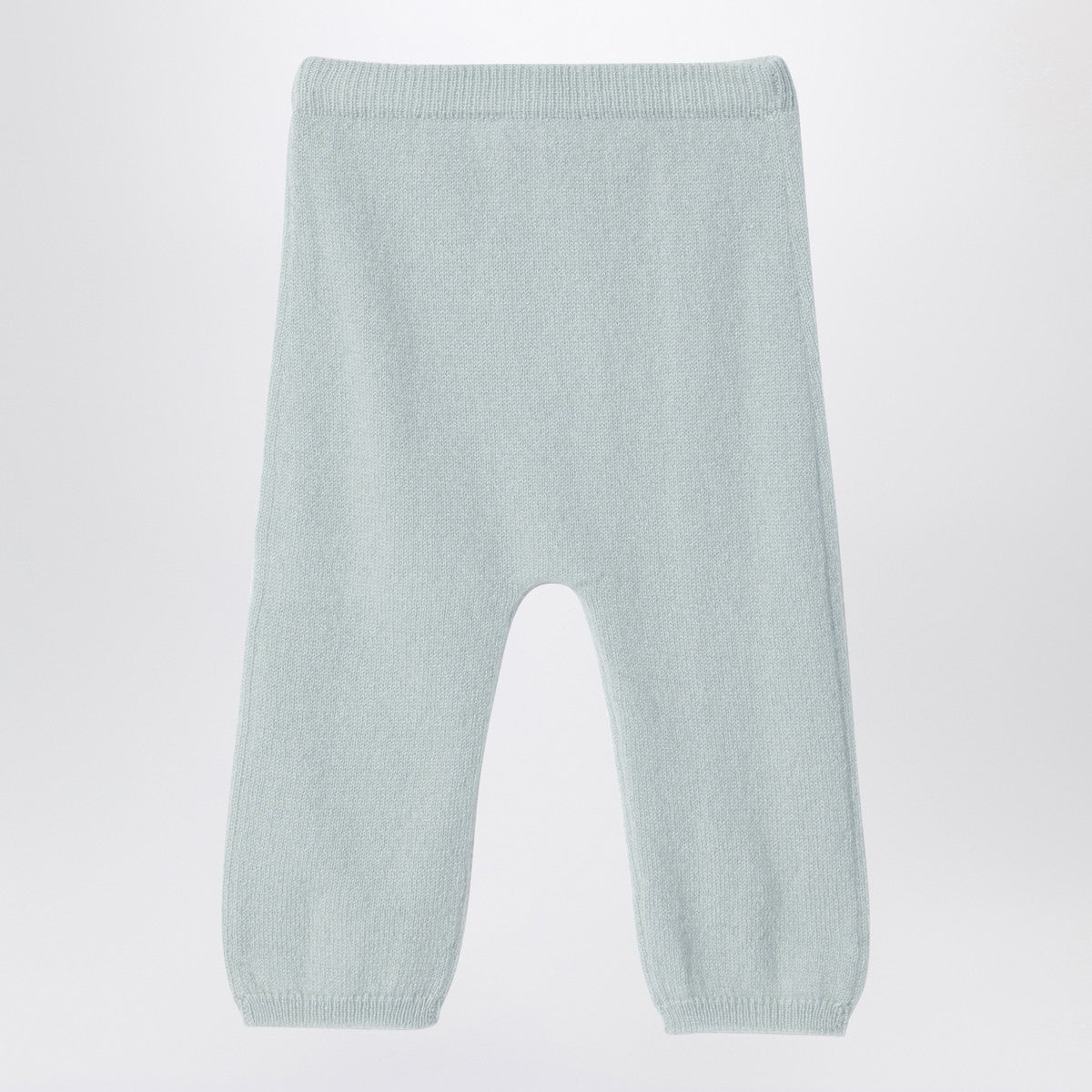 Il Gufo Light green wool leggings Il Gufo