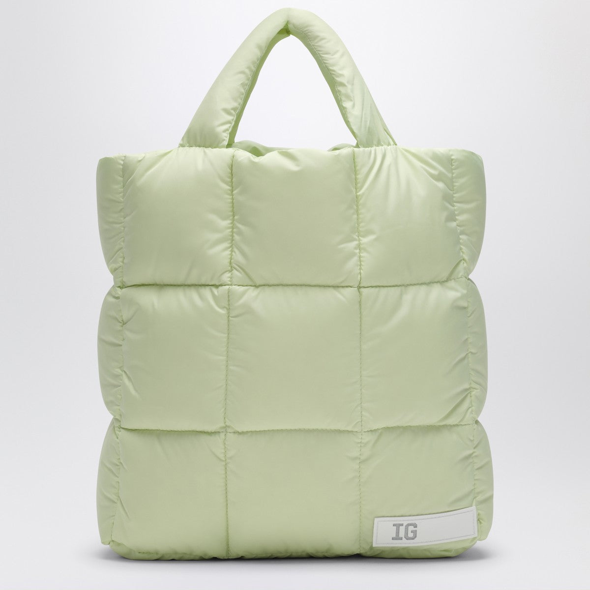 Il Gufo Lime yellow bag in microfibre nylon Il Gufo