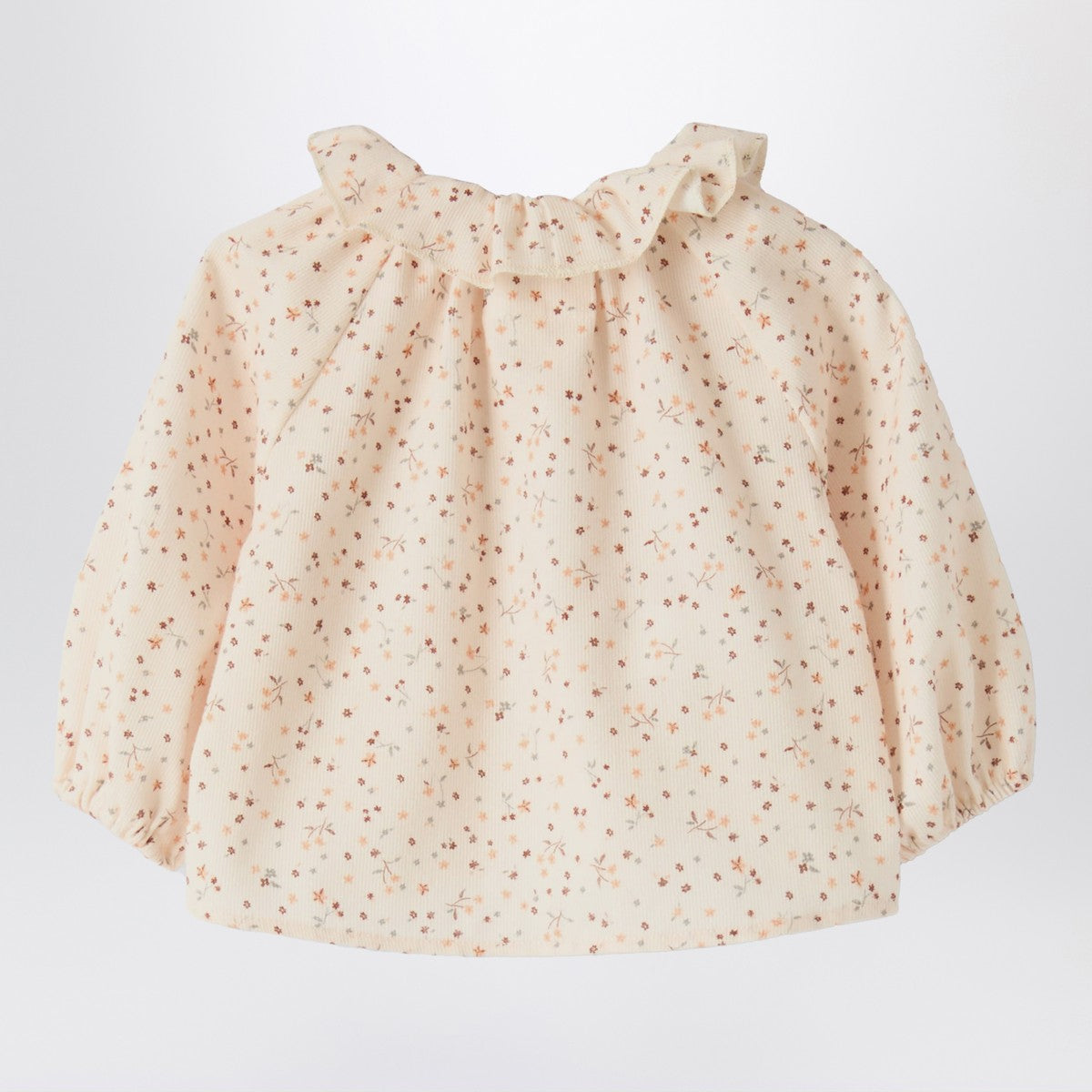 Teddy & Minou Cream blouse with floral print Teddy & Minou