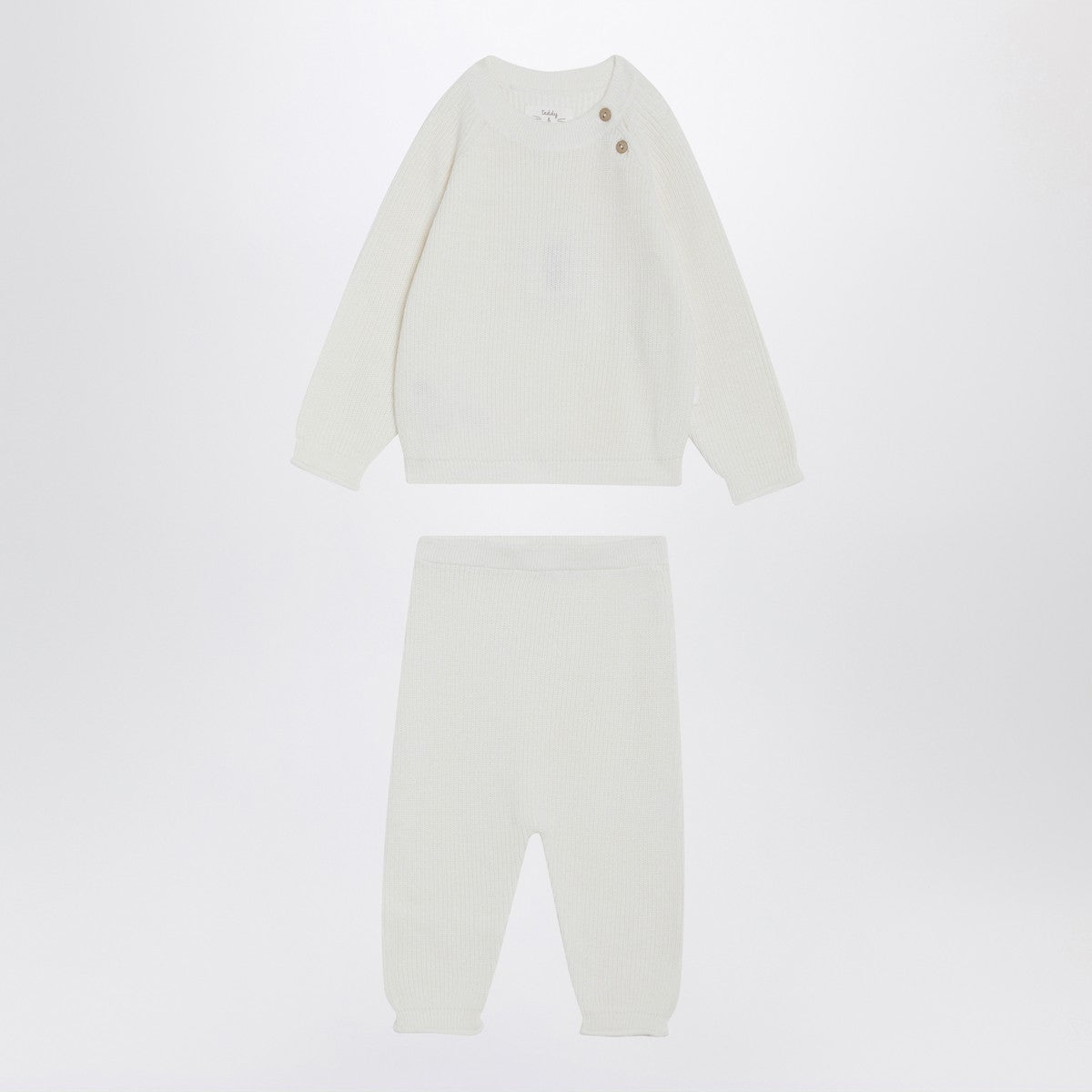 Teddy & Minou Two-piece suit in milk white Teddy & Minou