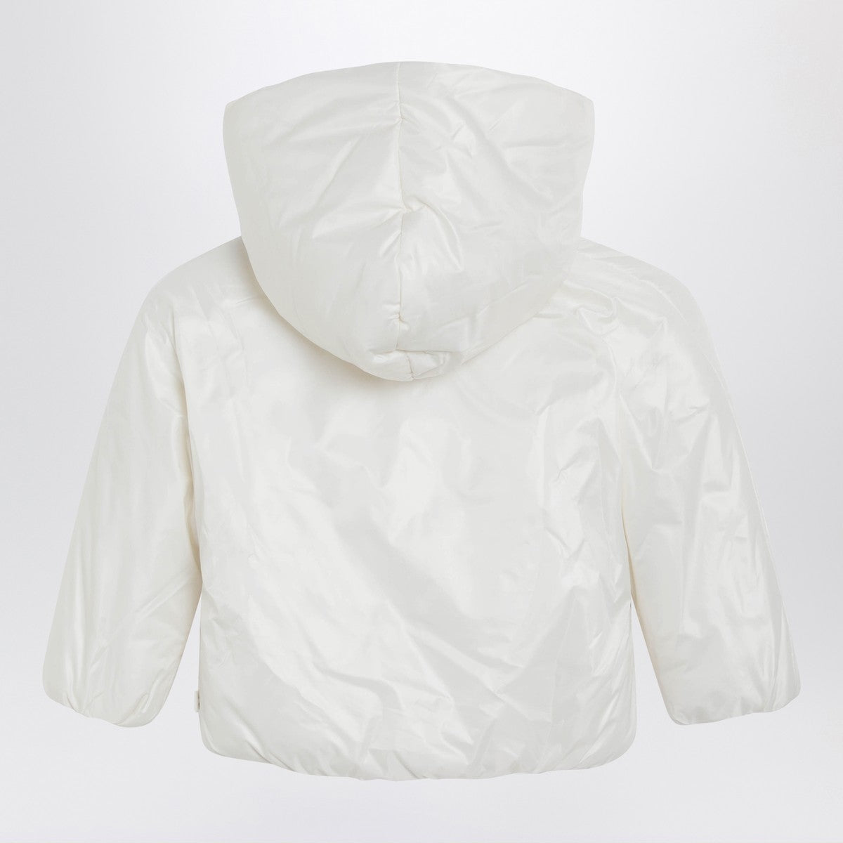 Teddy & Minou White hooded puffer jacket Teddy & Minou