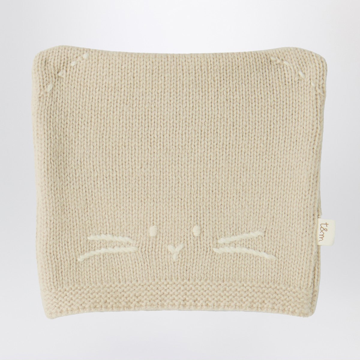 Teddy & Minou Beige knit set with hat and shoes Teddy & Minou