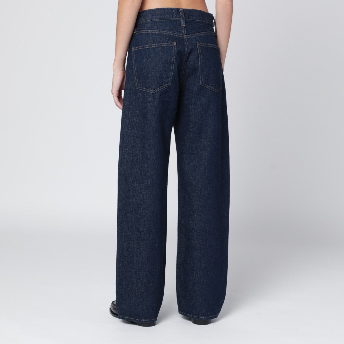 AGOLDE Rinse dark indigo jeans Agolde