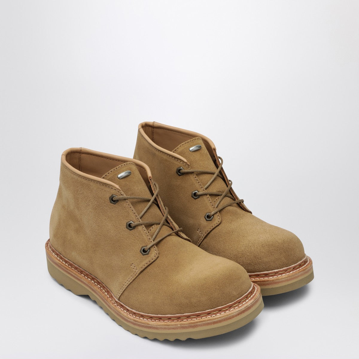 Our Legacy Beige suede chukka boots Our Legacy