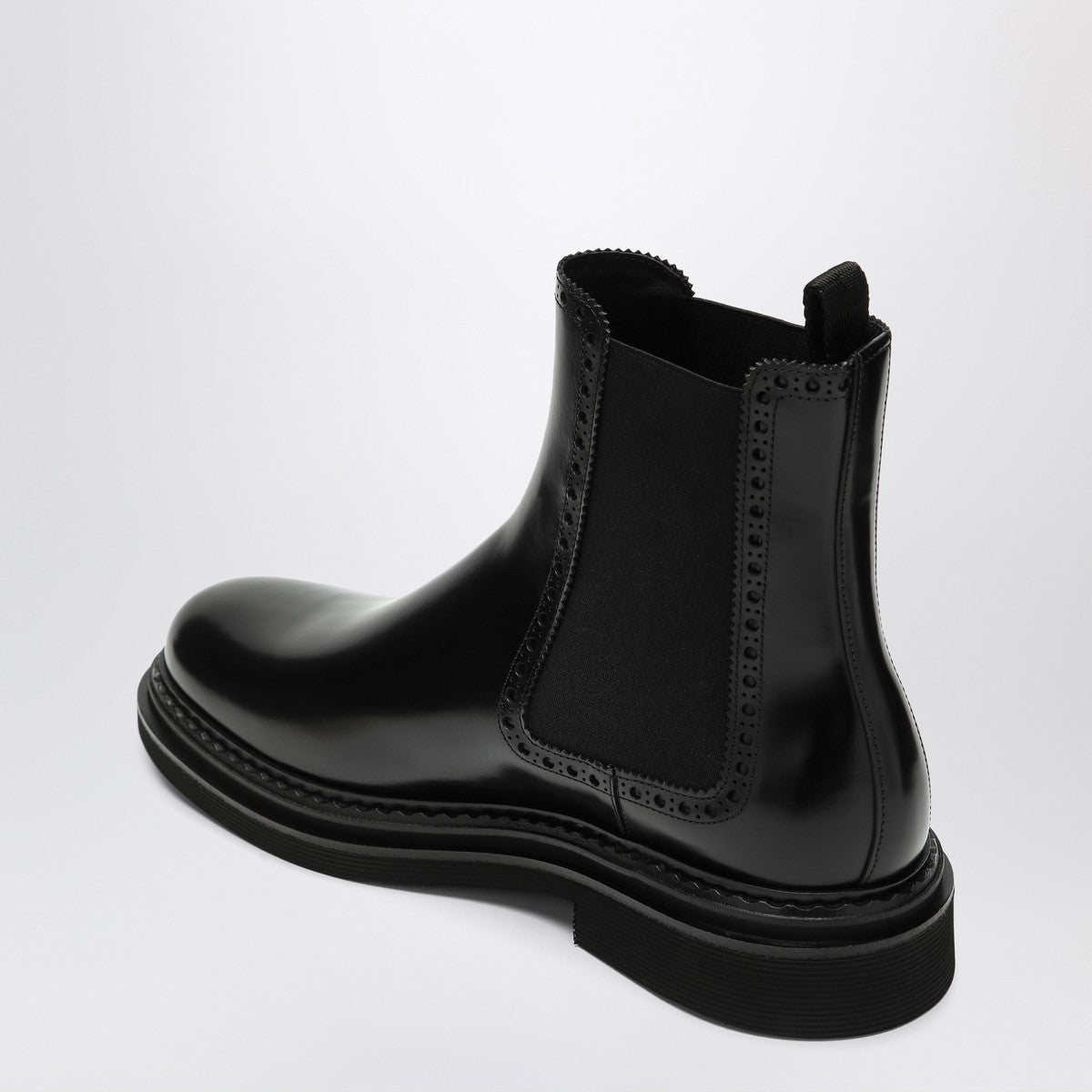 Dolce & Gabbana Dolce&Gabbana Black leather ankle boot Dolce & Gabbana