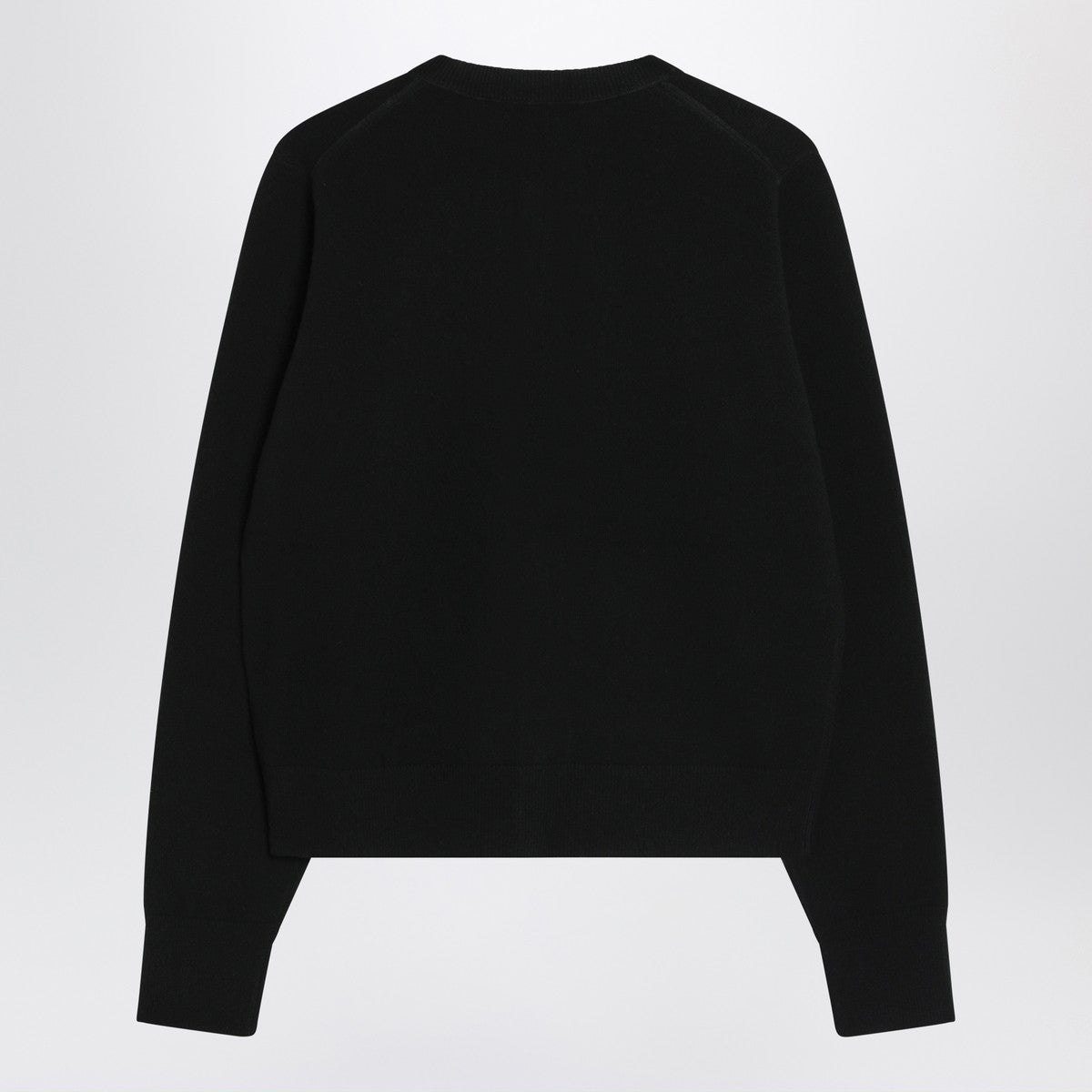 Acne Studios Black yak wool cardigan Acne Studios
