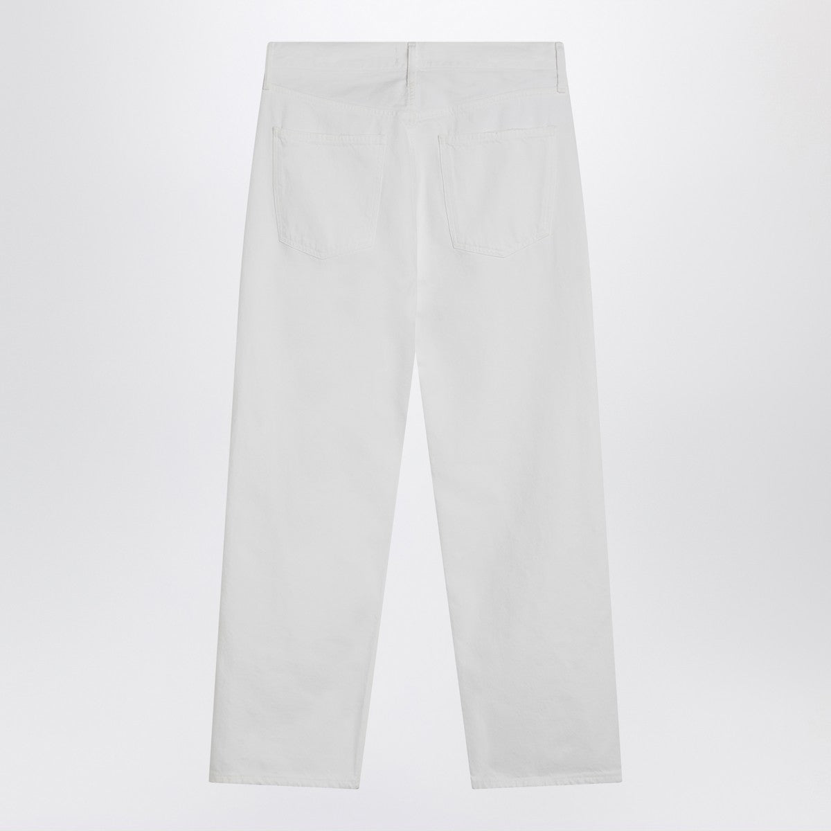 AGOLDE White jeans in regenerated denim Agolde