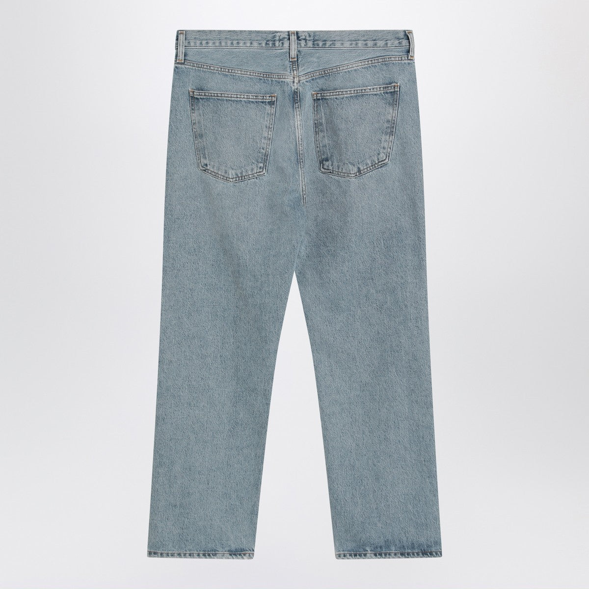 AGOLDE Light blue jeans in regenerated denim Agolde