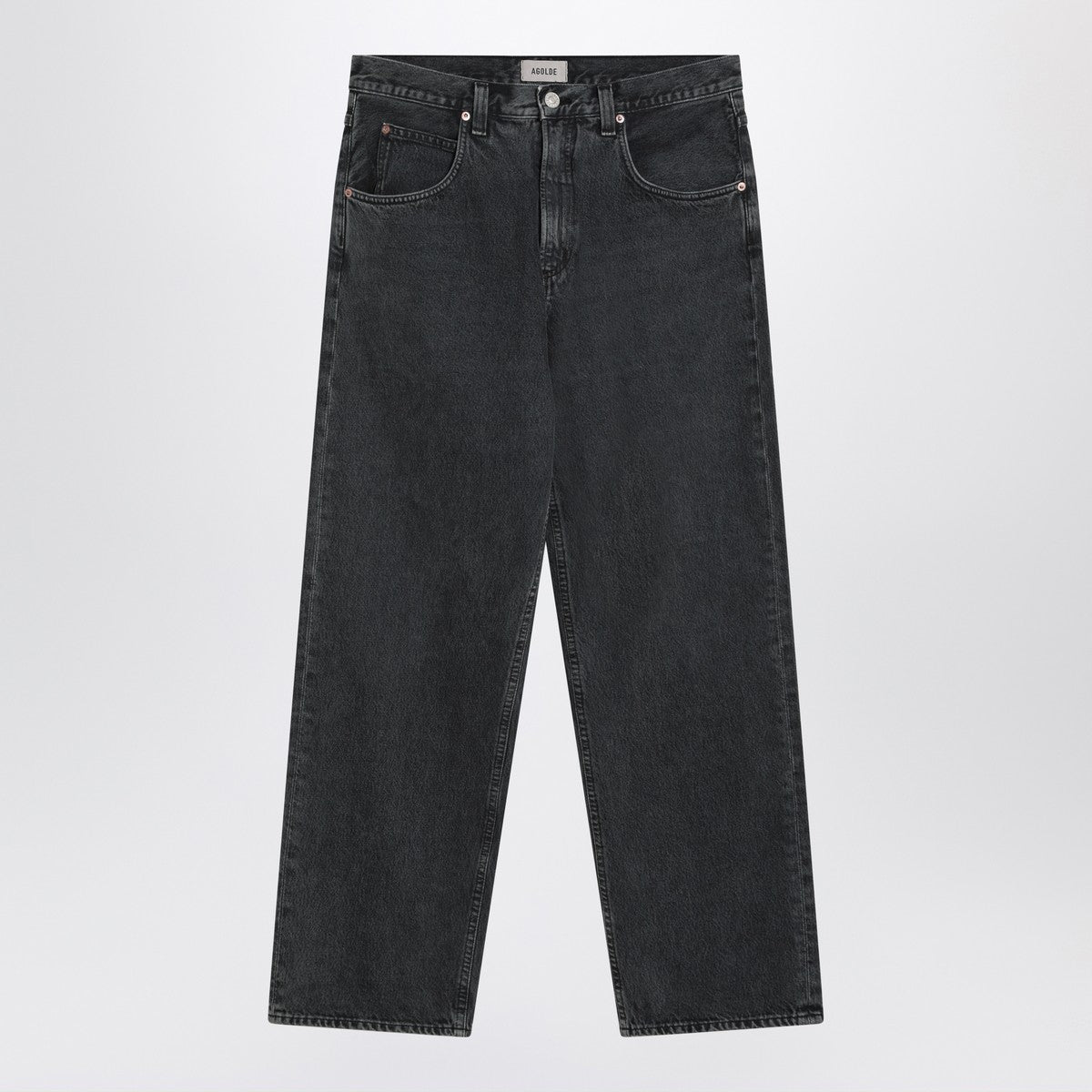 AGOLDE Gray jeans in regenerated denim Agolde