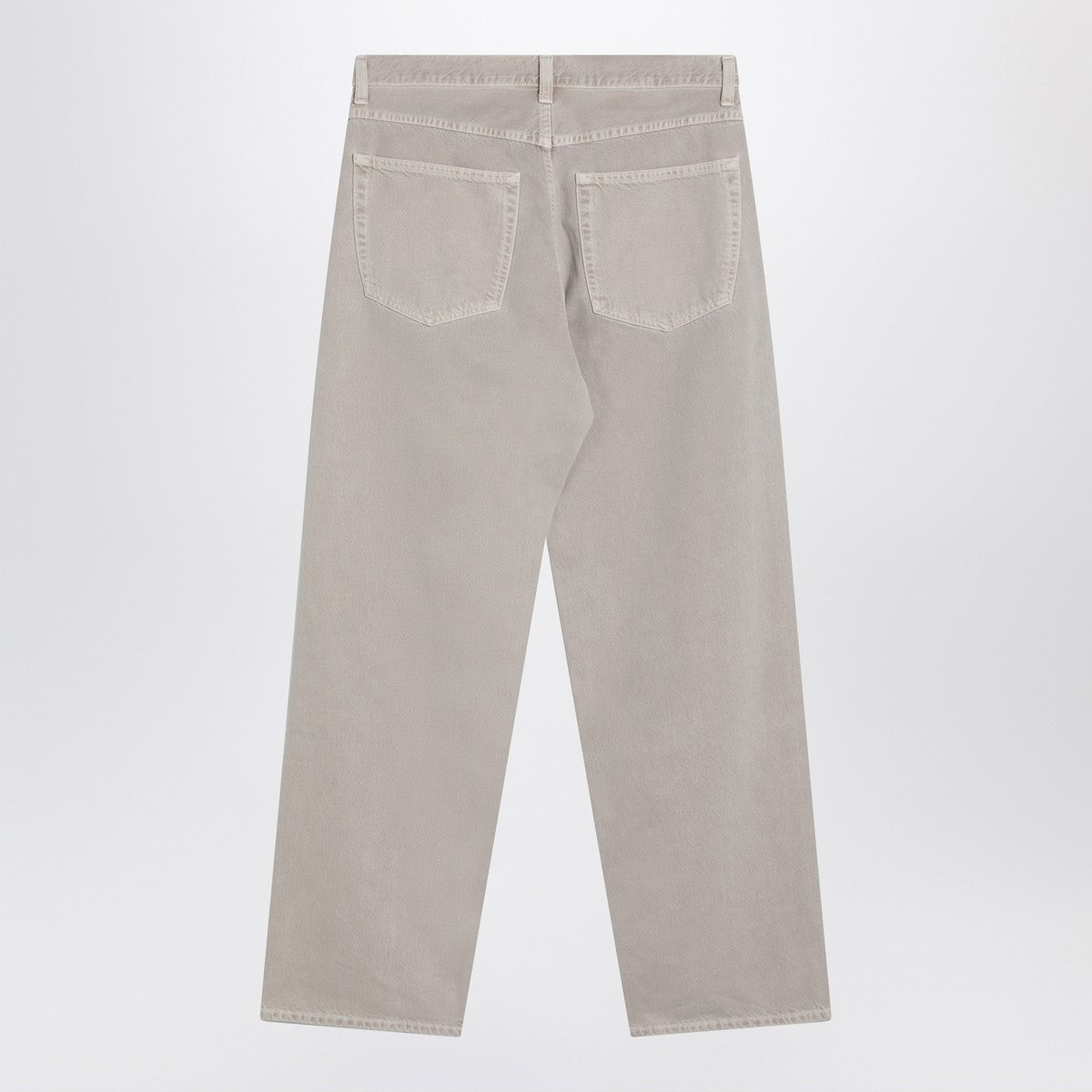 AGOLDE Beige jeans in regenerated denim Agolde